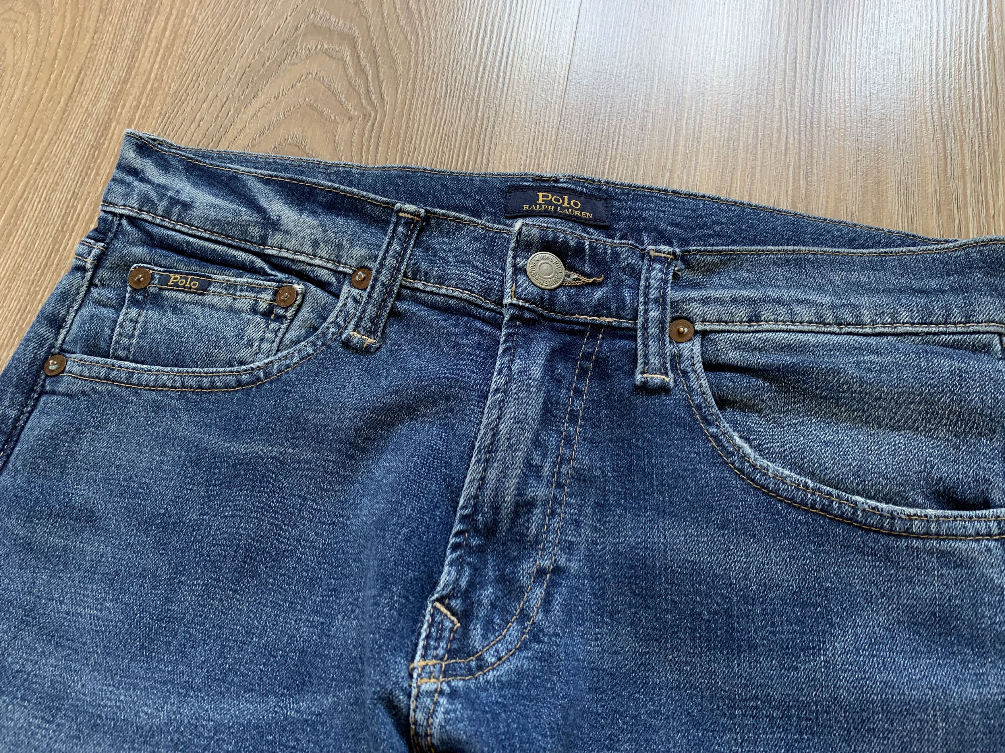 Denime × Polo Ralph Lauren × Ralph Lauren Polo Ralph Lauren Blue Denim Jeans Size US 29 - 4 Thumbnail