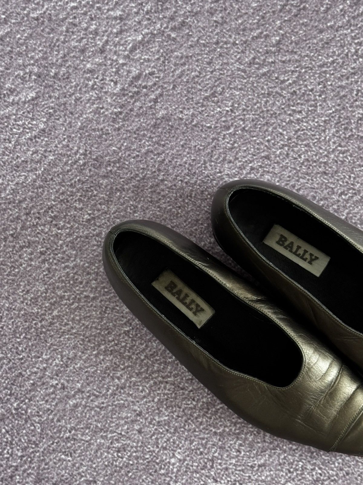 Bally Bally Real Leather Y2K 90s Flats Shoes Size US 5.5 / IT 35.5 - 3 Thumbnail