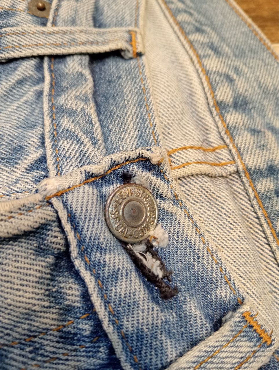Levi's Vintage Clothing RARE LEVI'S VINTAGE 501 SELVEDGE CUSTOM BLUE DENIM JEANS Size US 34 / EU 50 - 8 Thumbnail