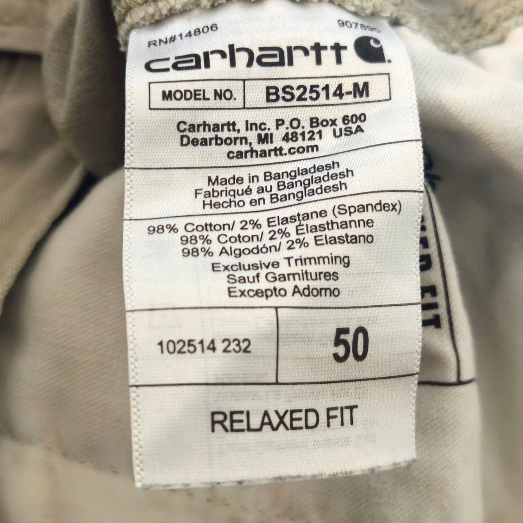 Carhartt VINTAGE No Size US 34 / EU 50 - 8 Thumbnail