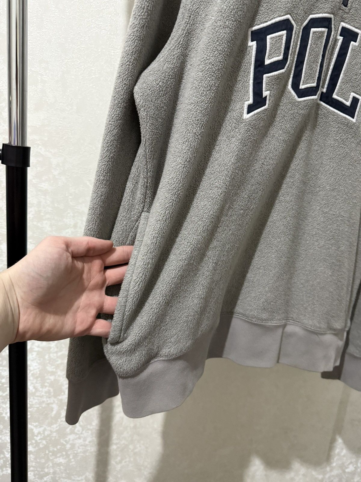 Polo Ralph Lauren POLO RALPH LAUREN USA FLEECE KNIT 1/4 ZIP SWEATSHIRT MEN Y2K Size US L / EU 52-54 / 3 - 9 Thumbnail