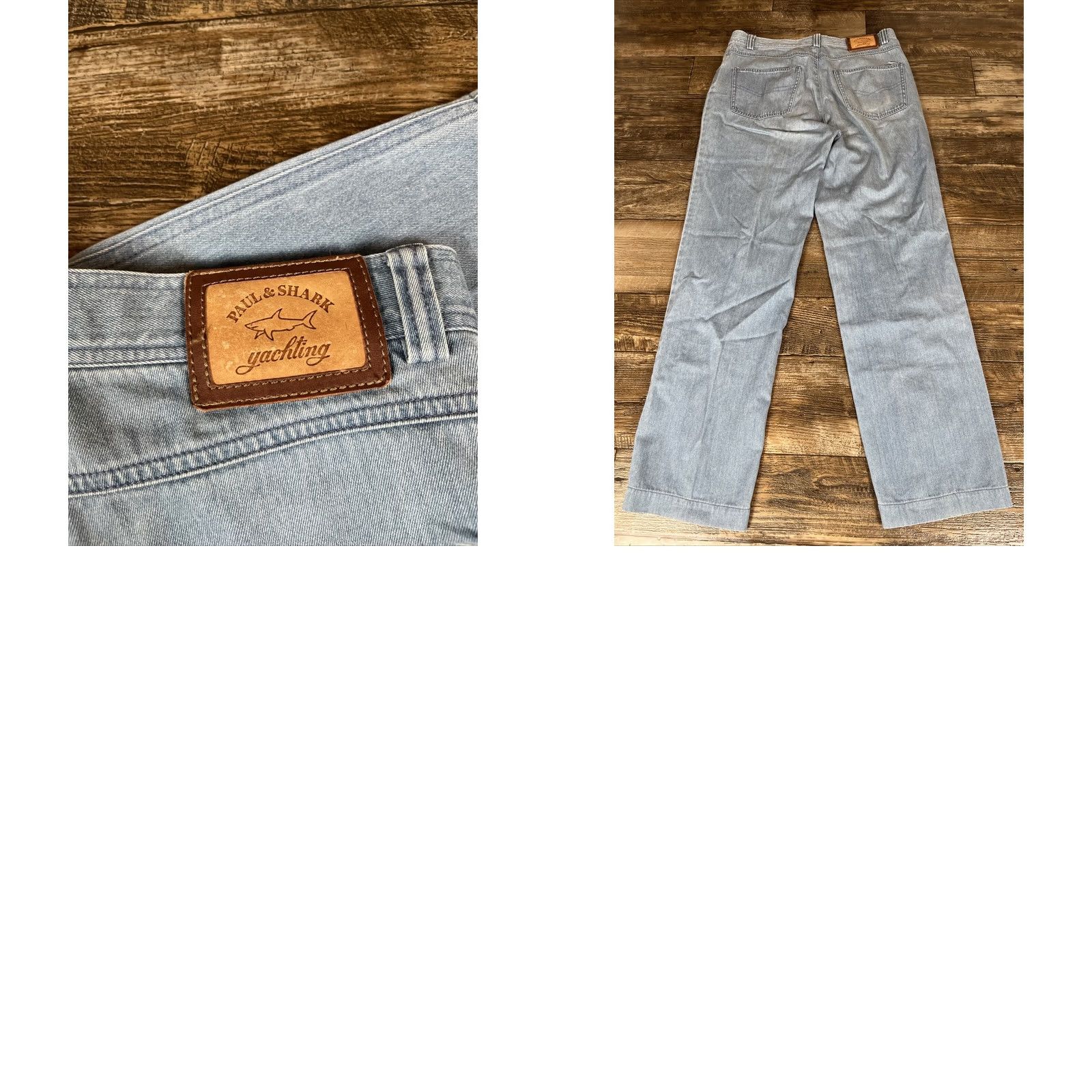 Paul & Shark Paul & Shark Jeans Mens 34x32 Blue Denim Straight Jeans Preppy Italy 5-Pocket Mens Size US 34 / EU 50 - 8 Thumbnail