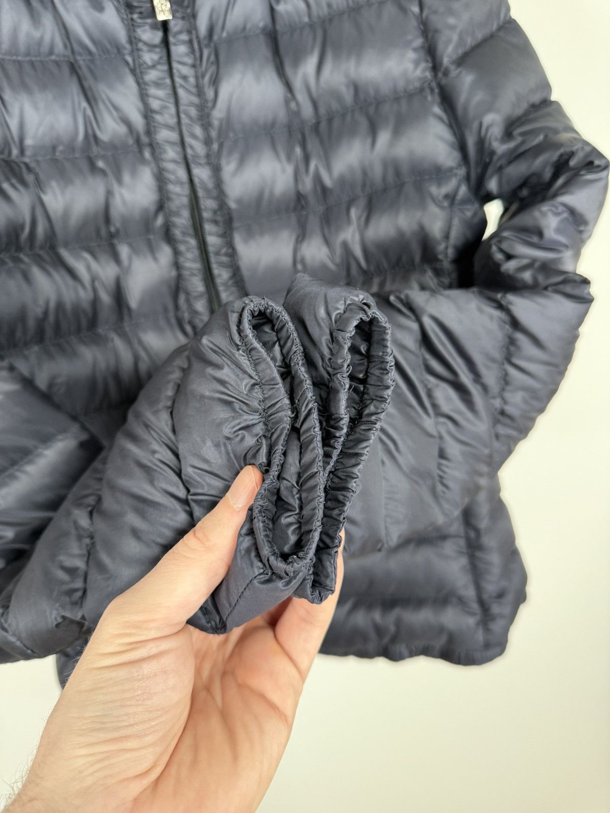 Moncler Moncler Girls Jacket Mayotte Size 14 Years Navy Blue Size XXS / US 00 / IT 34 - 8 Thumbnail