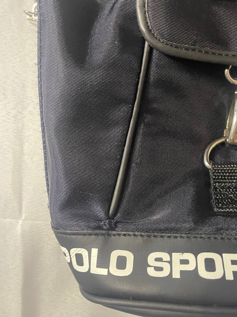 Polo Ralph Lauren Vintage Polo Sport Bag 90s Backpack Size ONE SIZE - 3 Thumbnail