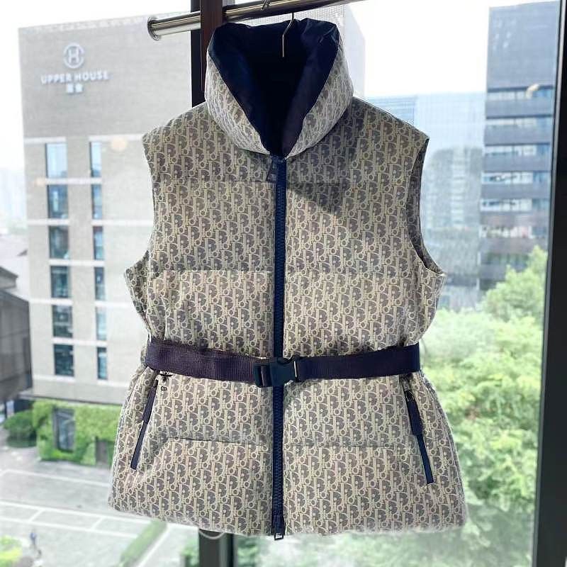 Dior Dior Oblique Quilted Vest Size 36 Size XS / US 0-2 / IT 36-38 - 1 Thumbnail