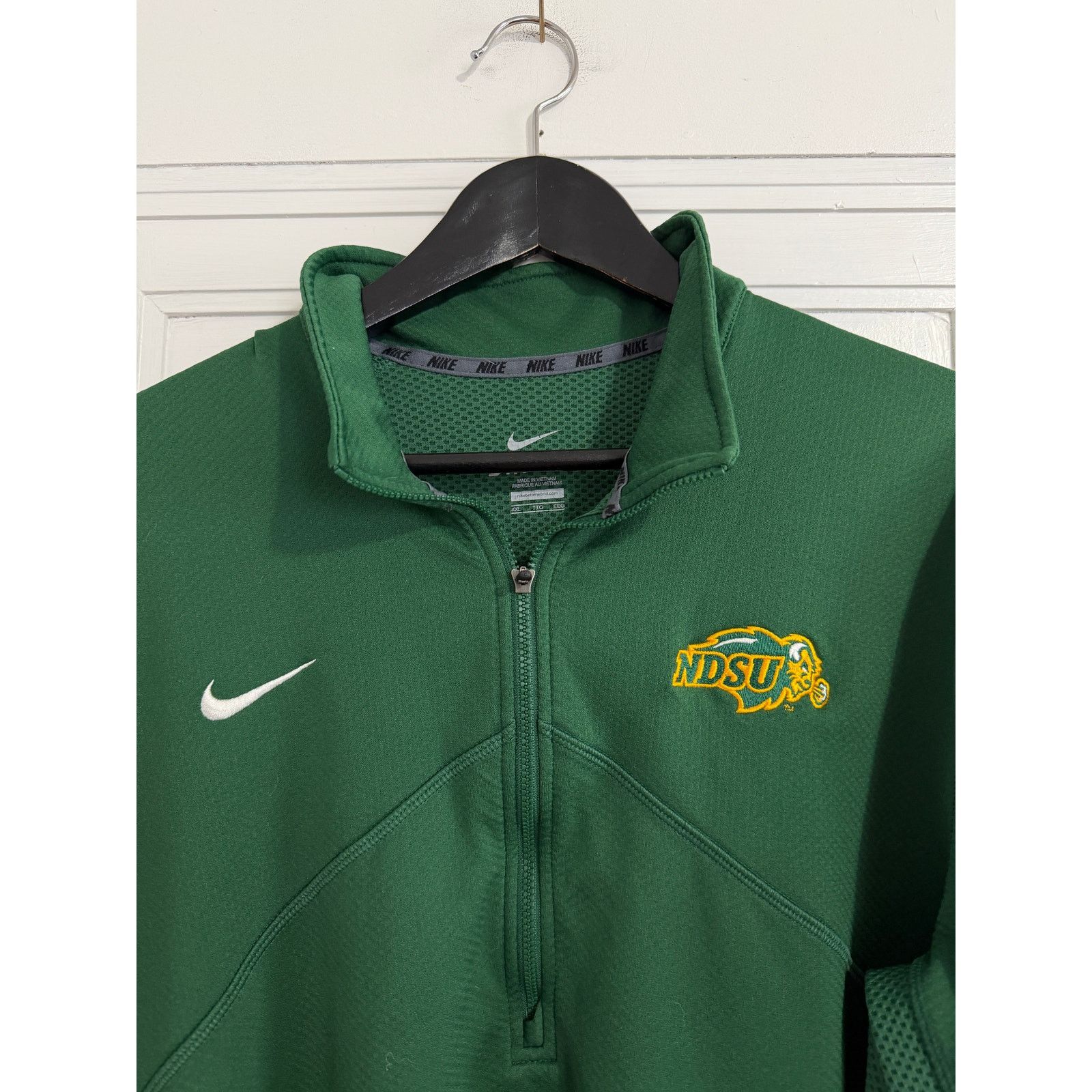 Nike NDSU Bison Nike Dri-Fit 1/2-Zip Pullover Men's Size XXL Size US XXL / EU 58 / 5 - 2 Thumbnail