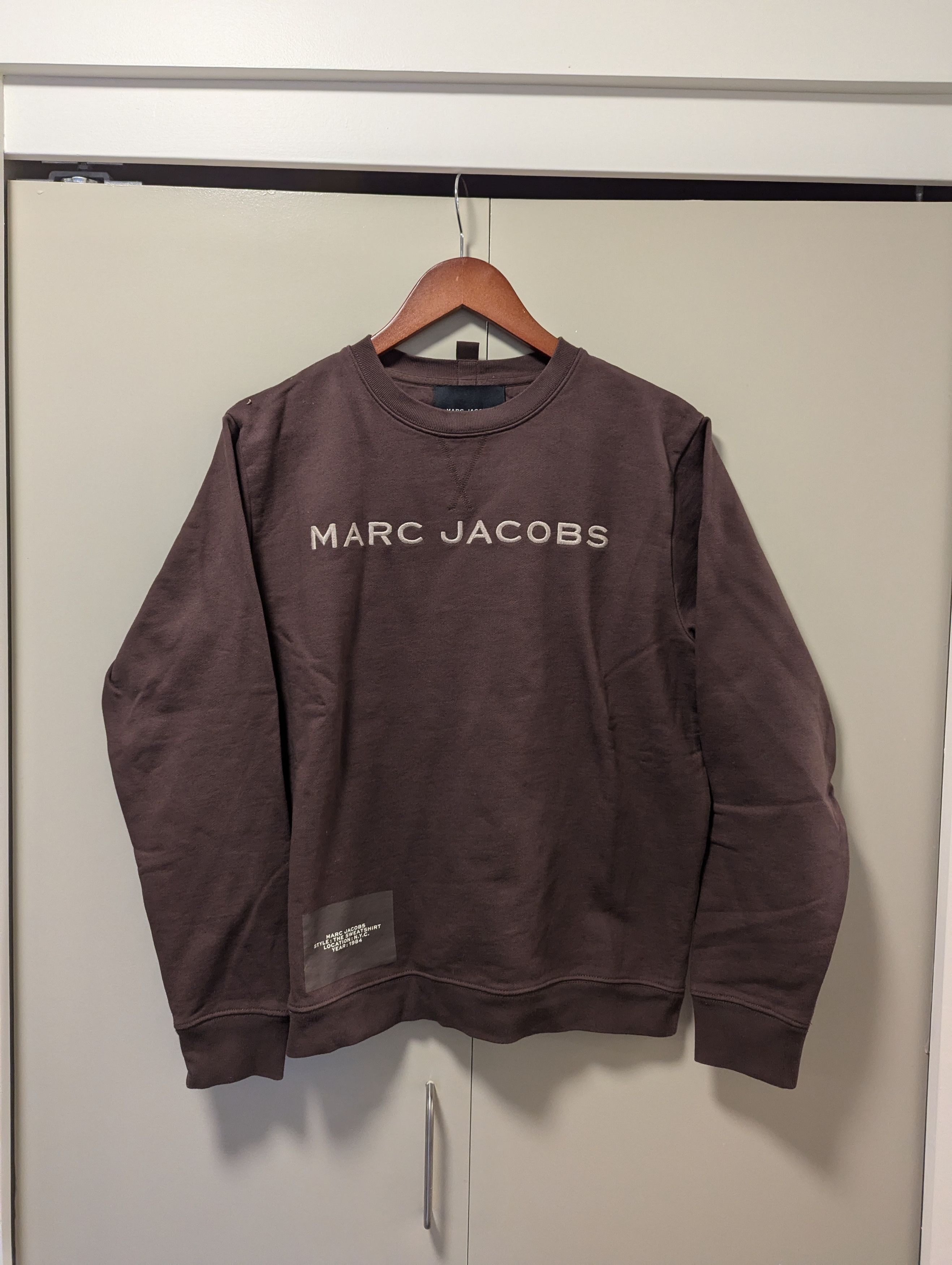Marc Jacobs "The Sweatshirt" Embroidered Logo Crewneck Size US M / EU 48-50 / 2 - 1 Thumbnail