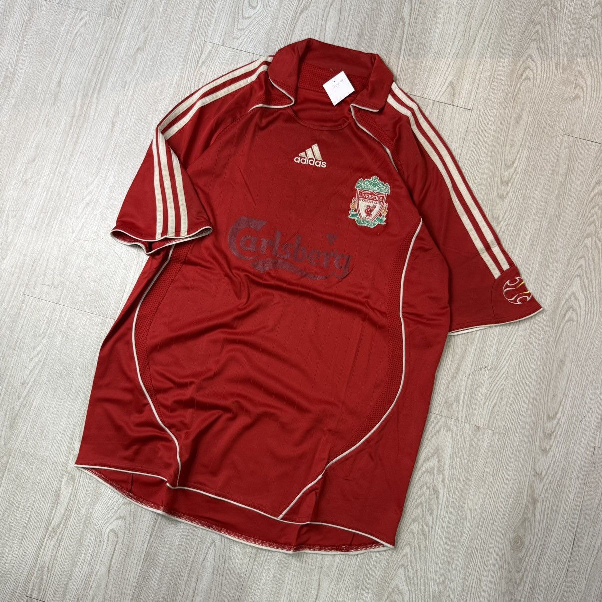 Adidas LIVERPOOL adidas jerseys home 06/07 red Size US L / EU 52-54 / 3 - 2 Thumbnail