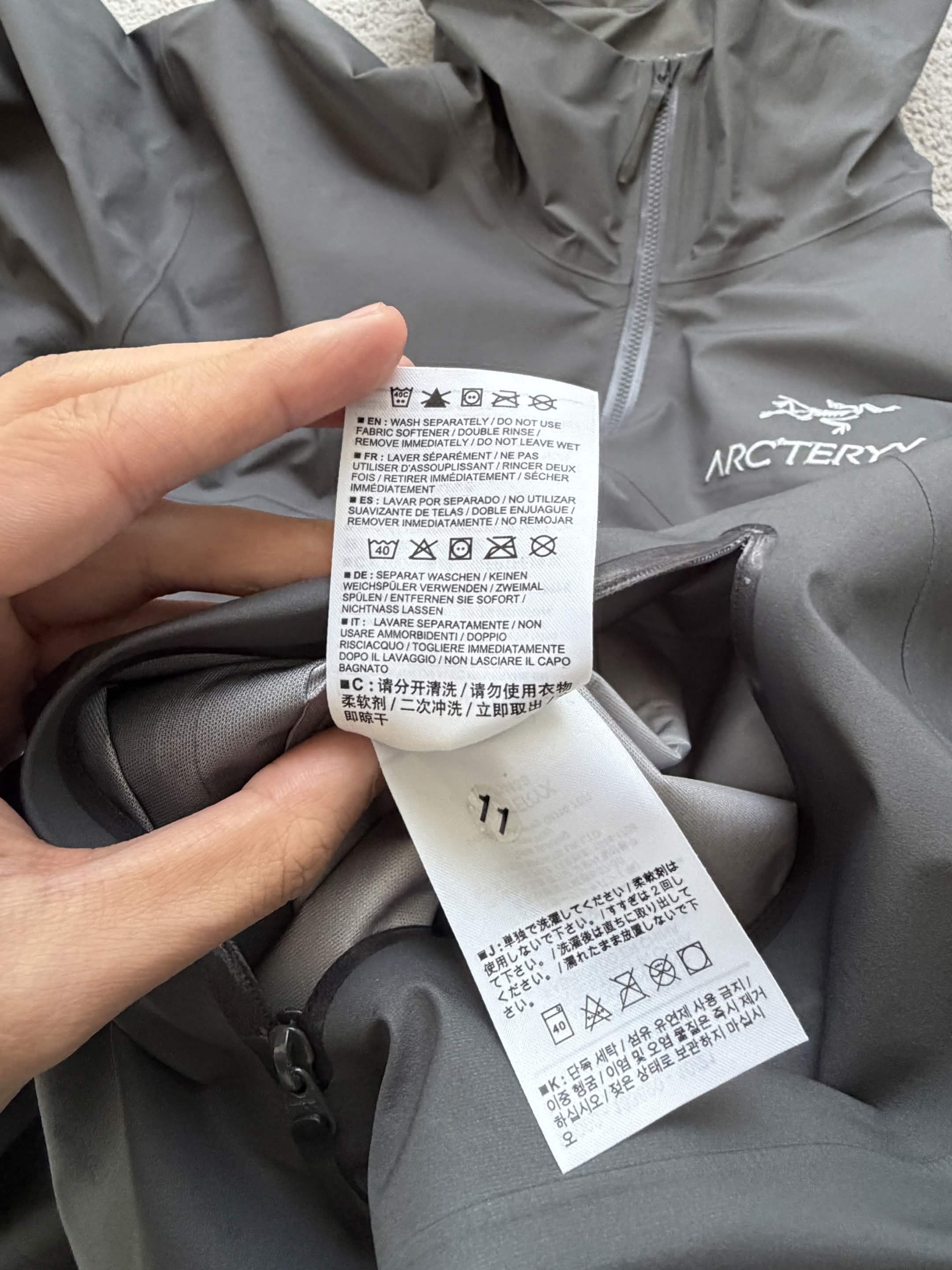 Arc'teryx Arc’teryx Beta Goretex Jacket Gray Small Rare Size US S / EU 44-46 / 1 - 5 Thumbnail