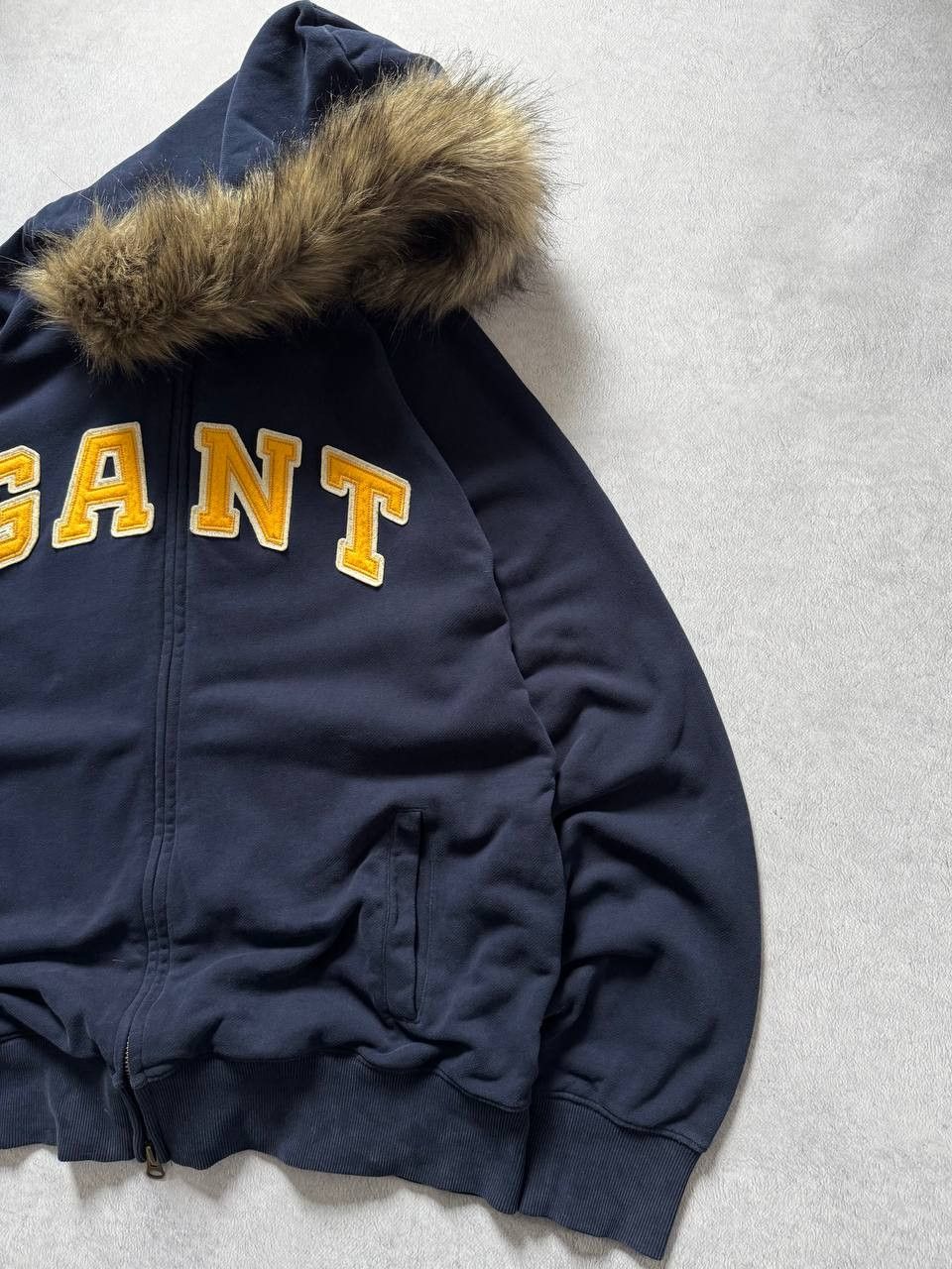 Gant Crazy Y2K Gant Fur Hoodie LGB Hysteric Glamour Style Size US XXL / EU 58 / 5 - 5 Thumbnail