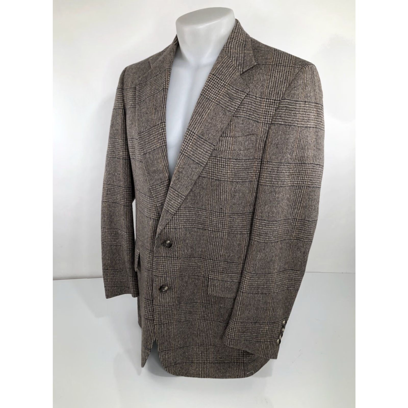 Hart Schaffner Marx Hart Schaffner Marx Blazer - Camel Hair - Mens 40 - Brown - Jacket Size 40R - 3 Thumbnail