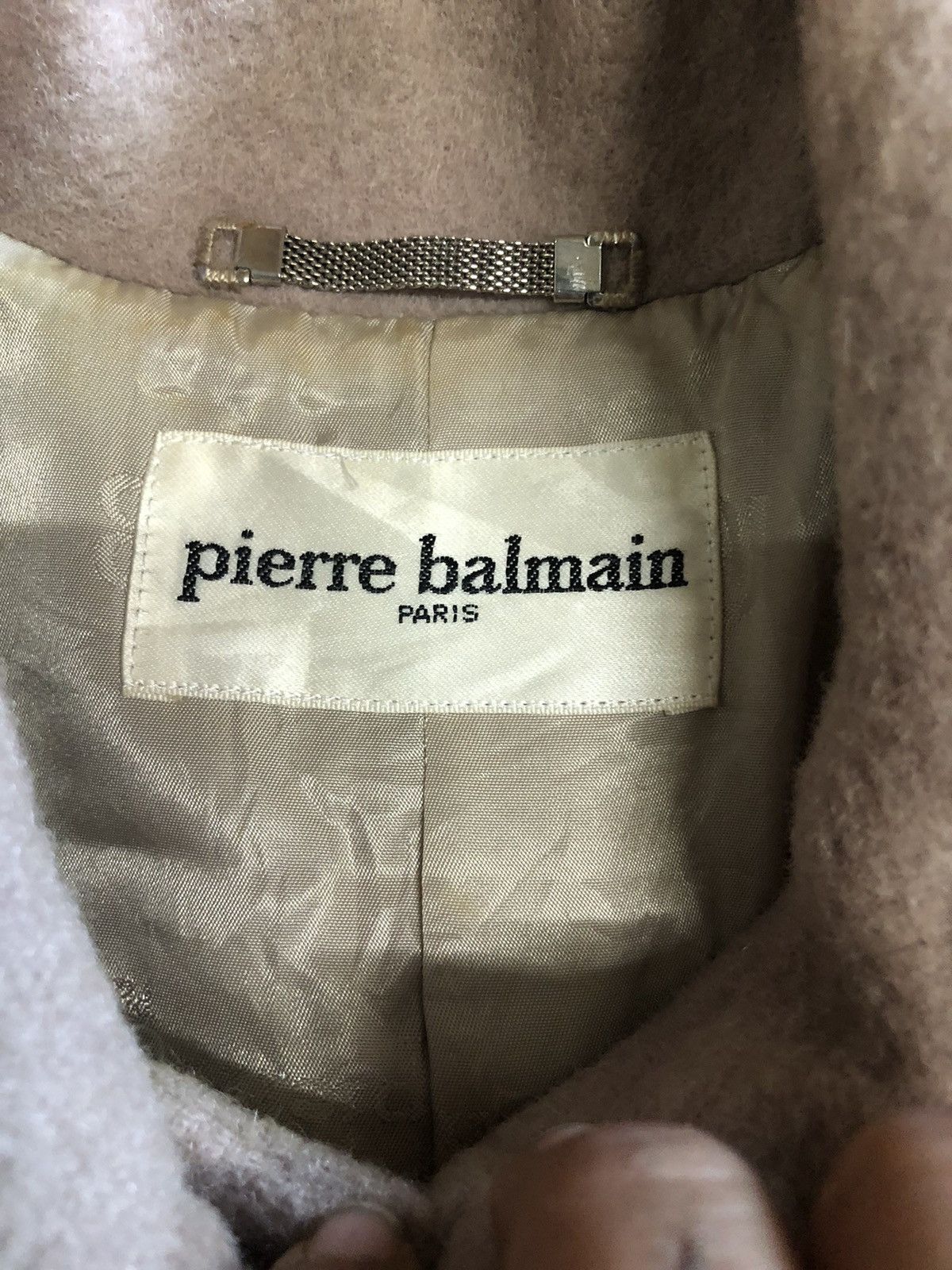 Pierre Balmain Pierre Balmain Wool Long Coat Size S / US 4 / IT 40 - 3 Thumbnail