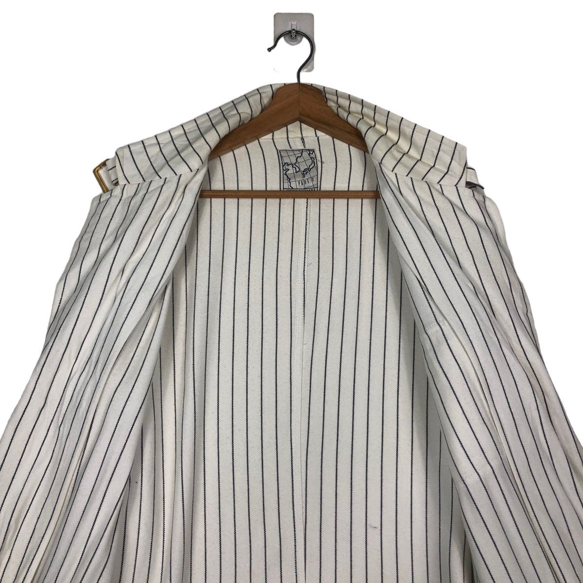 Japanese Brand Biker Chore Hickory Jacket Junko Shimada Japan Issey Miyake Size US M / EU 48-50 / 2 - 15 Thumbnail