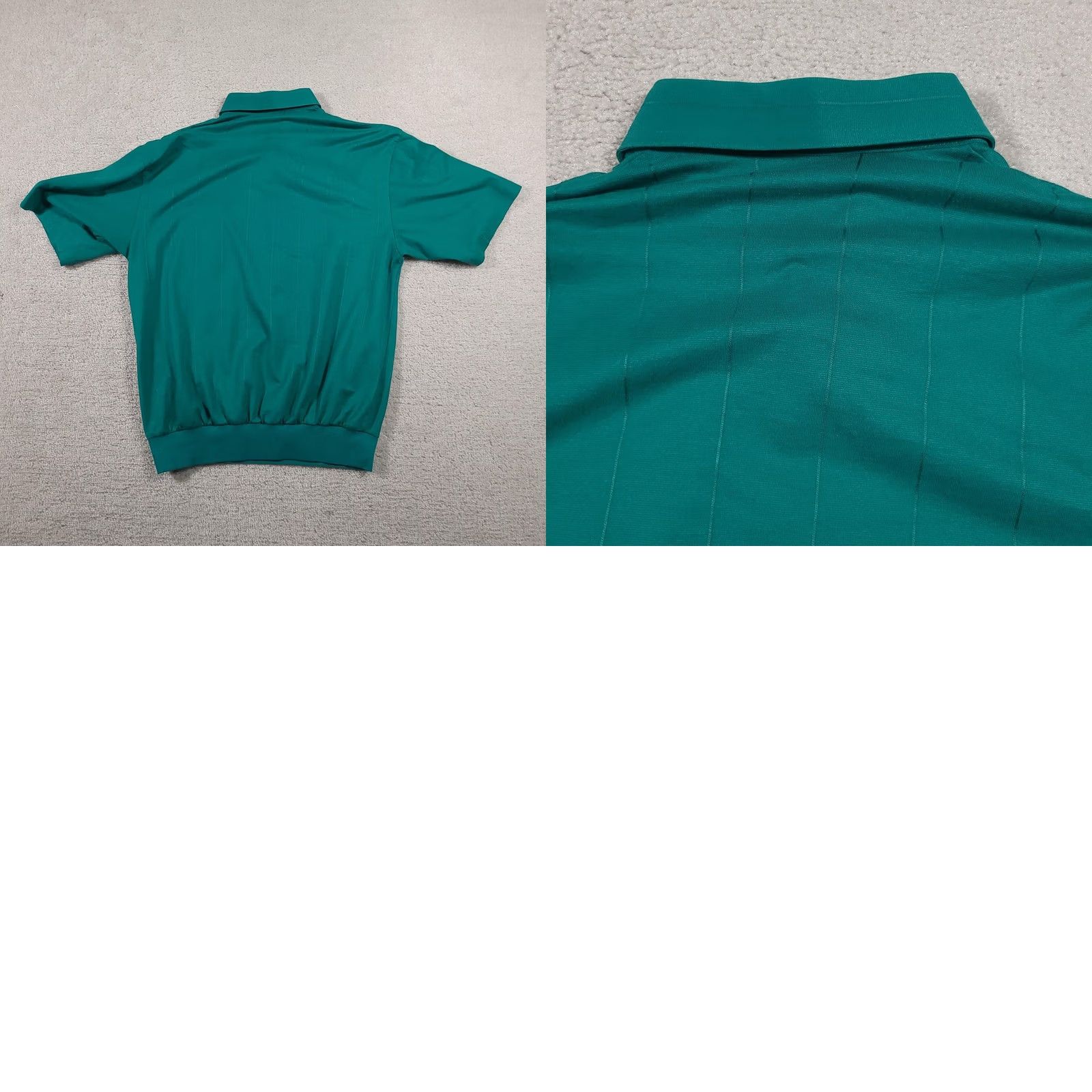 Vintage Cotton Mist Polo Shirt Mens M Green Short Sleeve Pocket Retro Pullover Tee Size US M / EU 48-50 / 2 - 9 Thumbnail