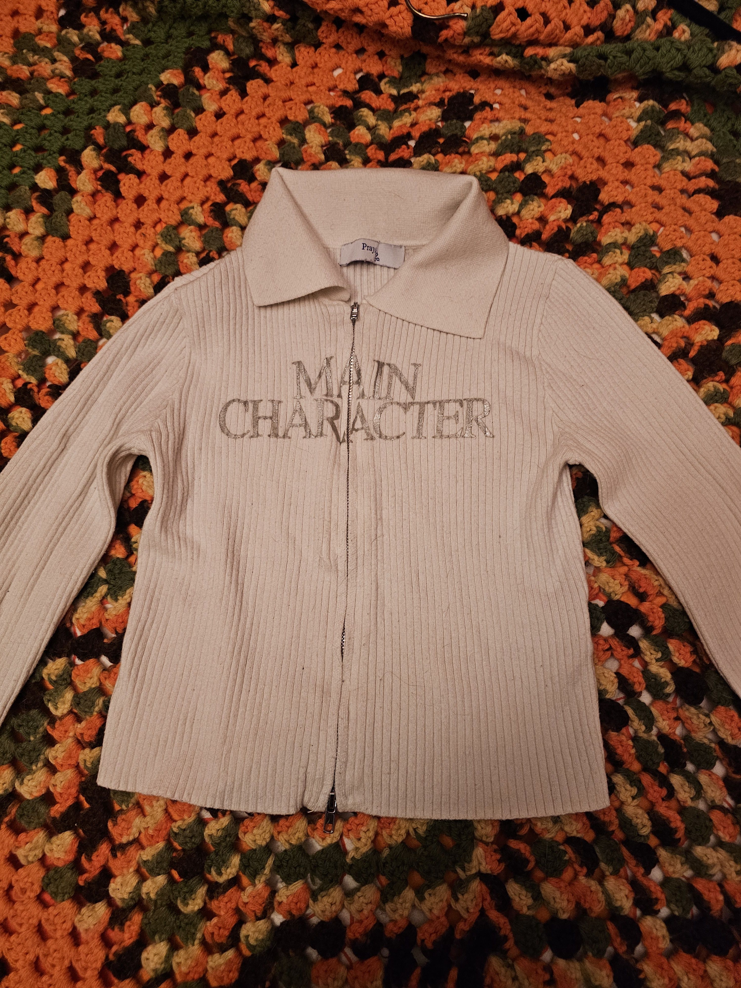 Praying Praying main character crop zip Size XS / US 0-2 / IT 36-38 - 1 Thumbnail