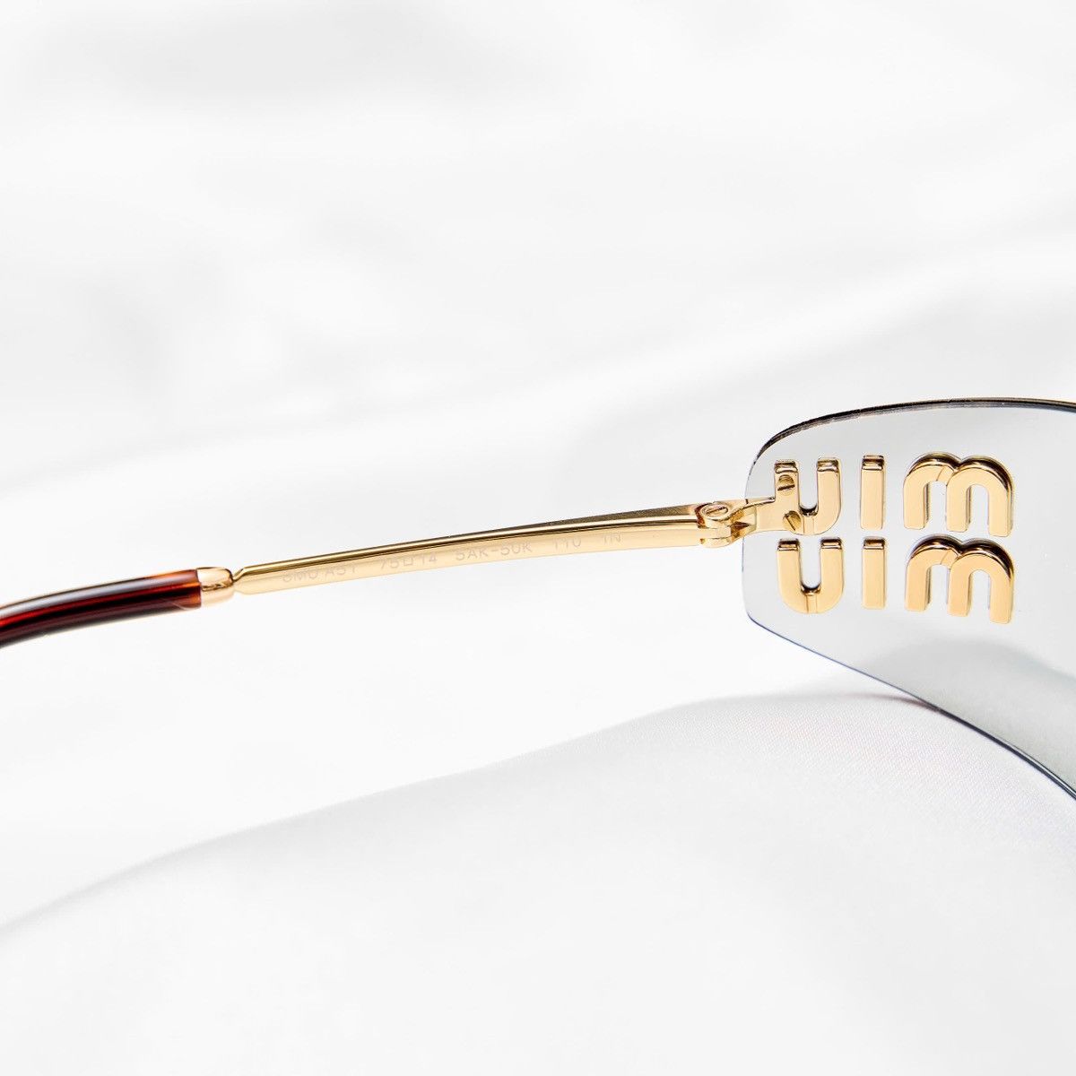 Miu Miu MIU MIU 0MU A51S 5AK50K SUNGLASSES Size ONE SIZE - 5 Thumbnail