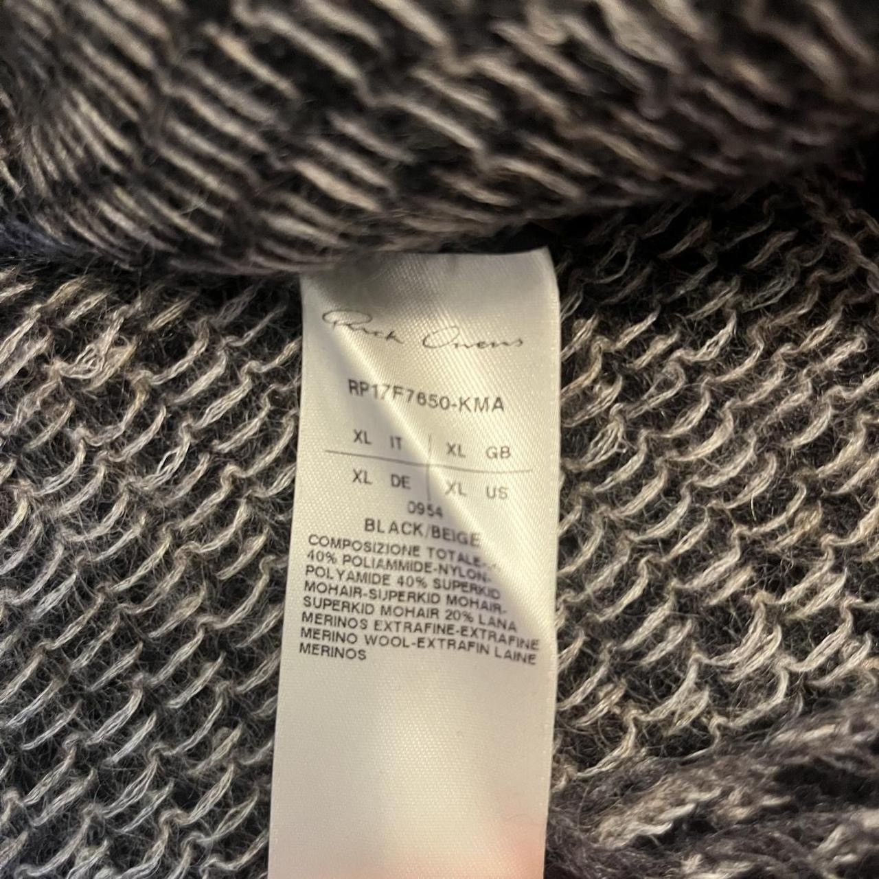Rick Owens Rick Owens mohair merino wool cropped sweater Size US S / EU 44-46 / 1 - 5 Thumbnail