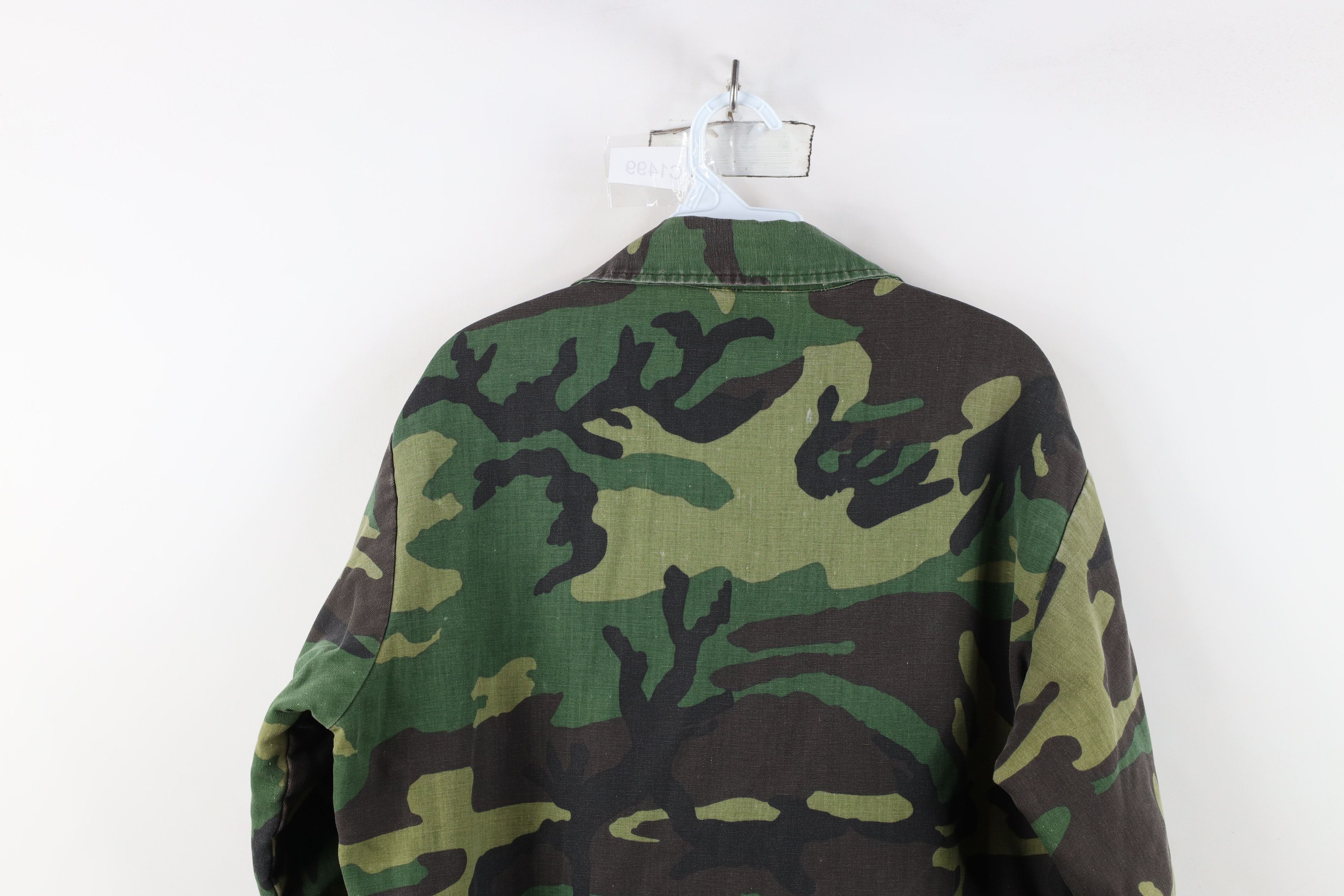 Vintage Vintage 70s Streetwear Quilted Camouflage Shirt Jacket USA Size US L / EU 52-54 / 3 - 15 Thumbnail