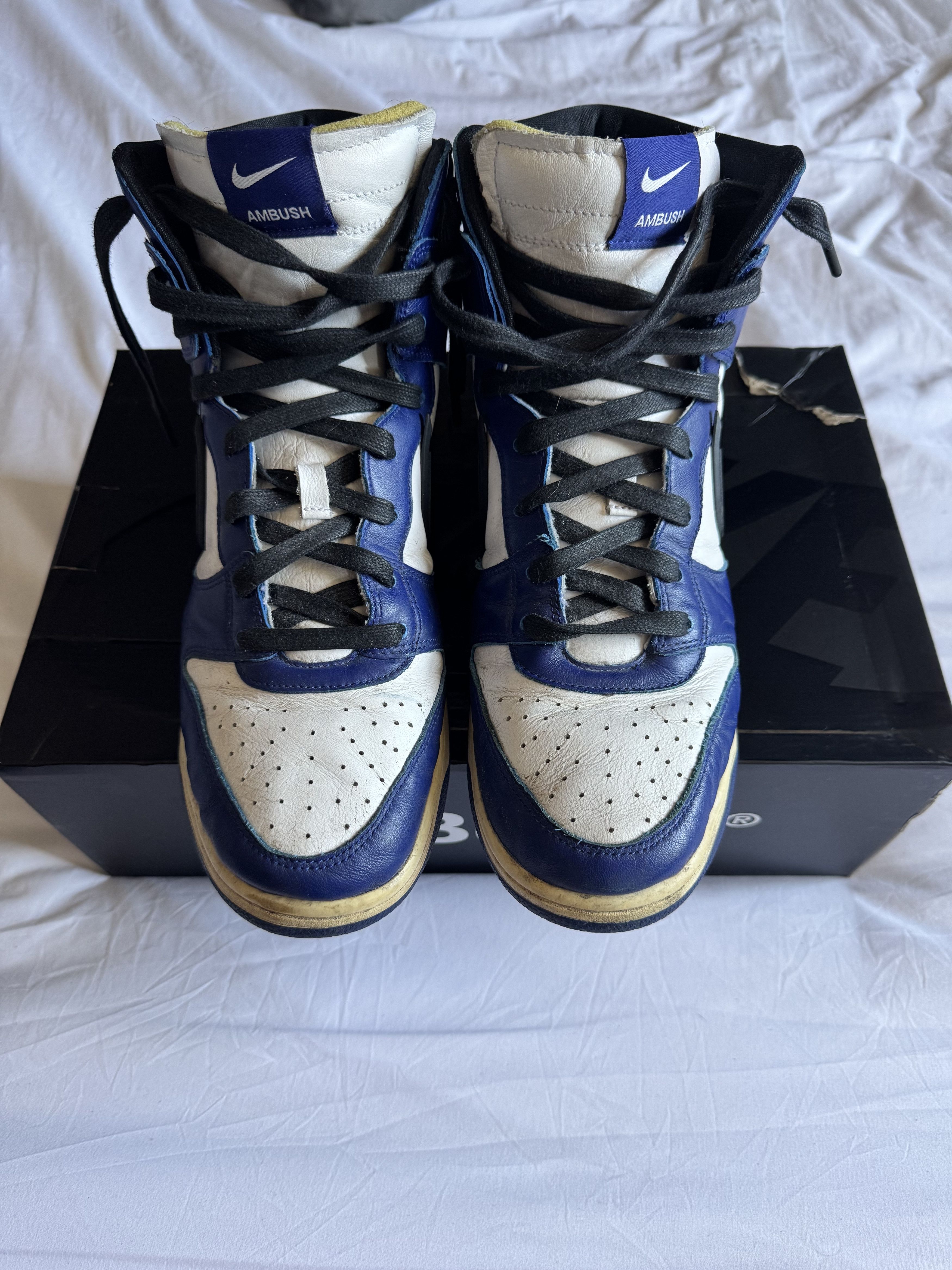 Ambush Design × Nike Nike x Ambsh Dunk Royal Blue Size US 12 / EU 45 - 8 Thumbnail