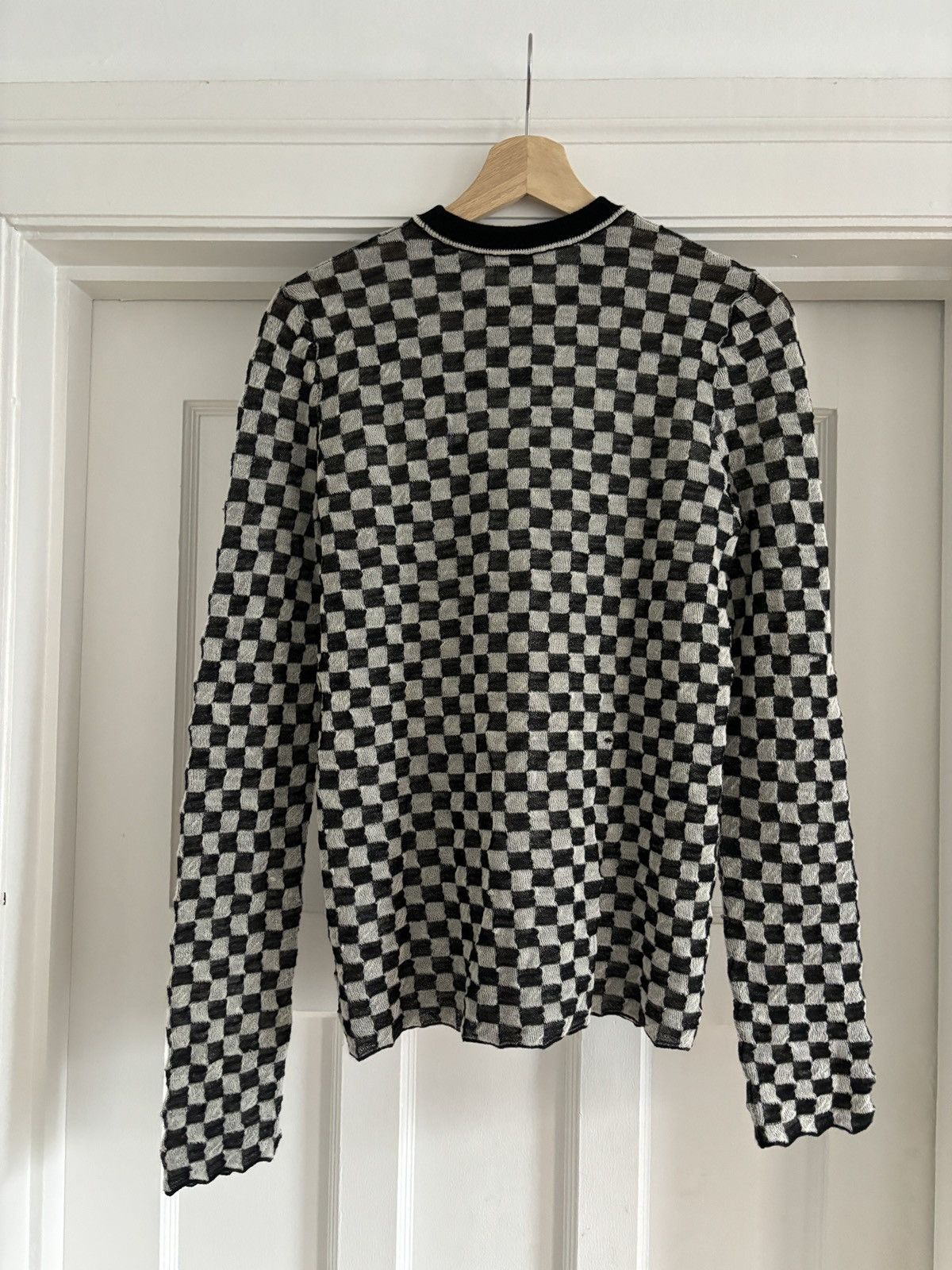 Lanvin Checkerboard Knit fw18 Size US S / EU 44-46 / 1 - 3 Thumbnail