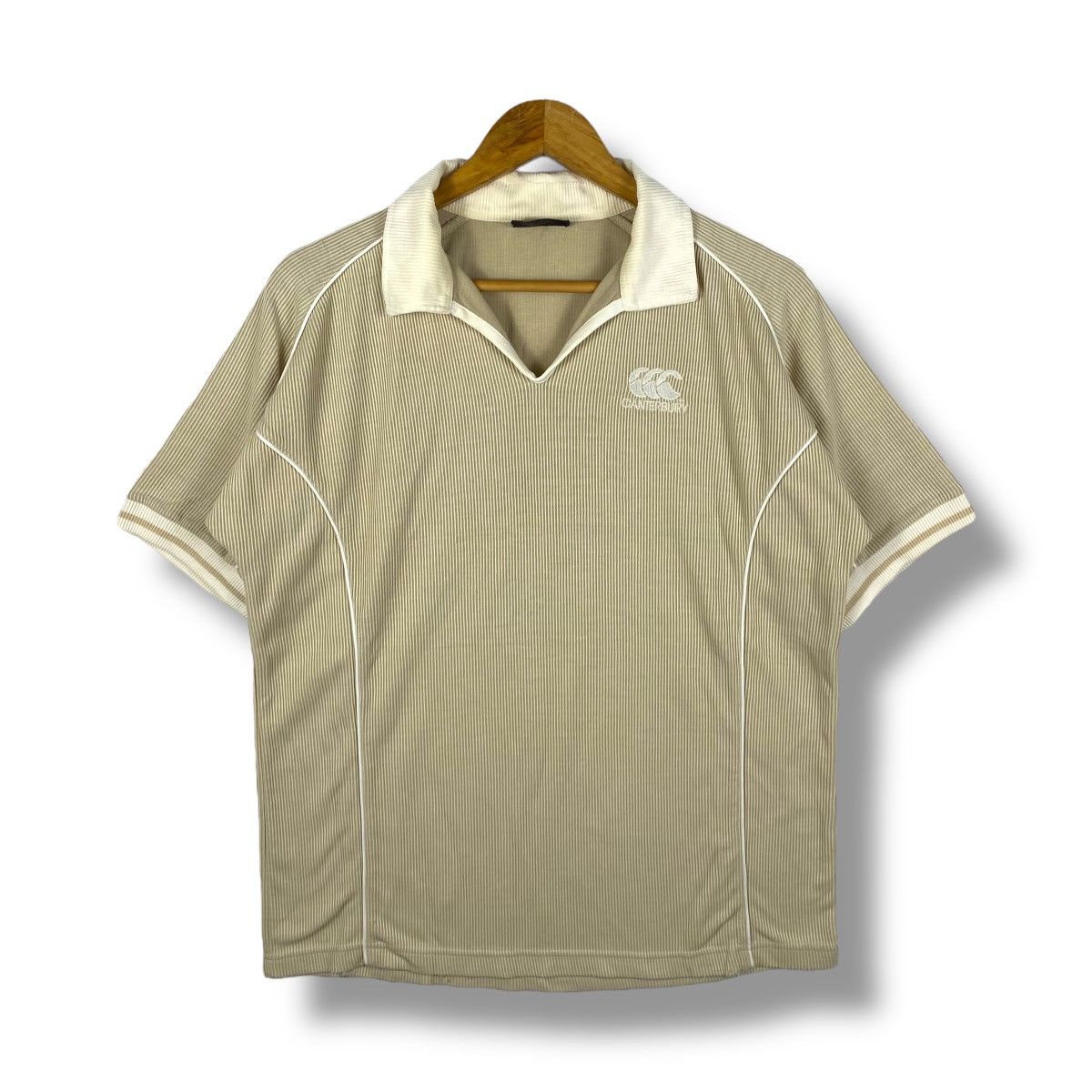 Canterbury of New Zealand × Vintage Vintage 90's CANTERBURY Of NEWZEALAND Knitted Polo Shirt Size US M / EU 48-50 / 2 - 1 Thumbnail