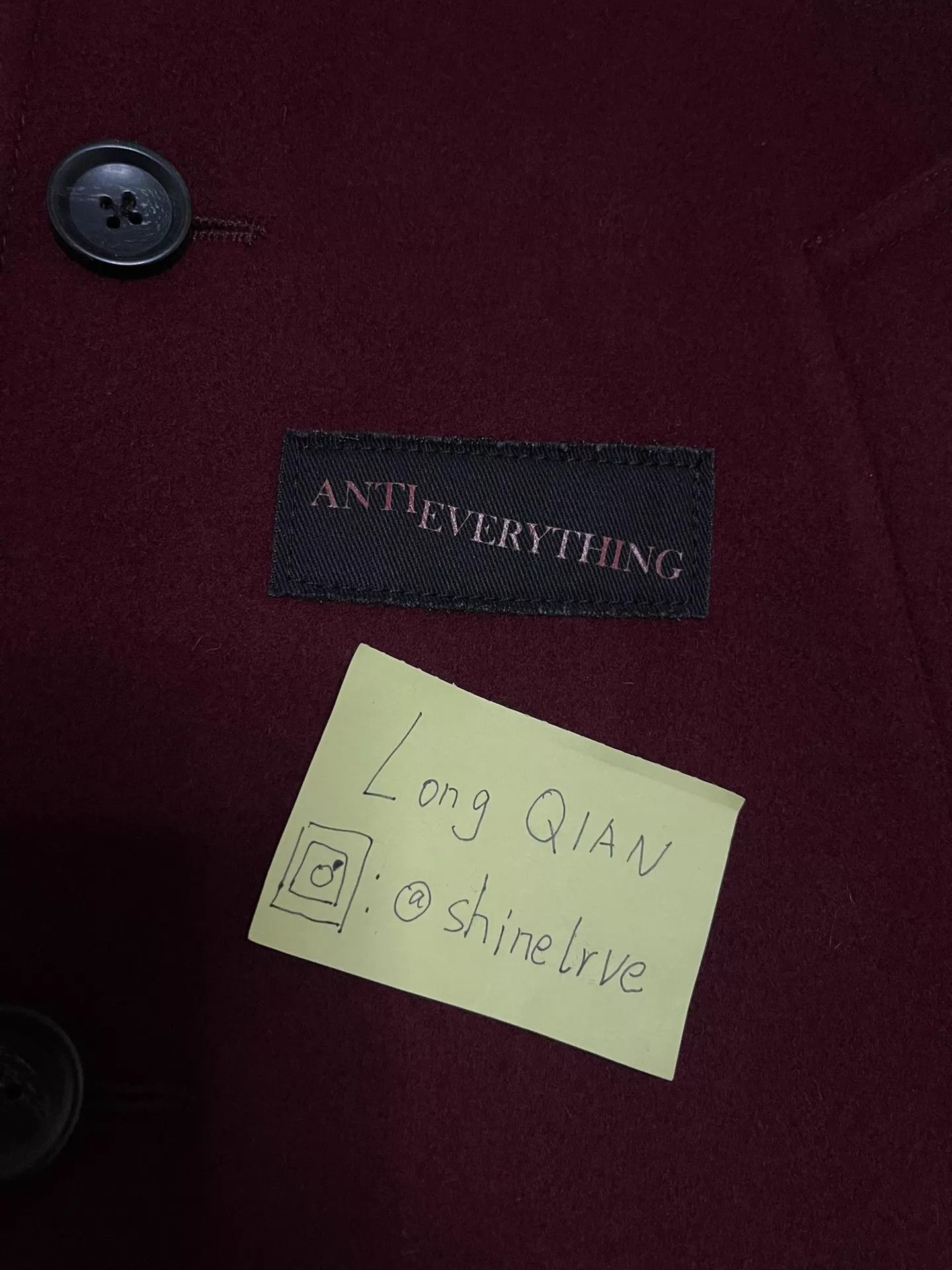 Supreme Supreme undercover uc wool coat burgundy S (M-L) new Size US S / EU 44-46 / 1 - 3 Thumbnail