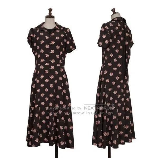 Comme des Garcons COMME des GARCONS JUNYA WATANABE Vintage Floral Dress. Size M / US 6-8 / IT 42-44 - 1 Thumbnail