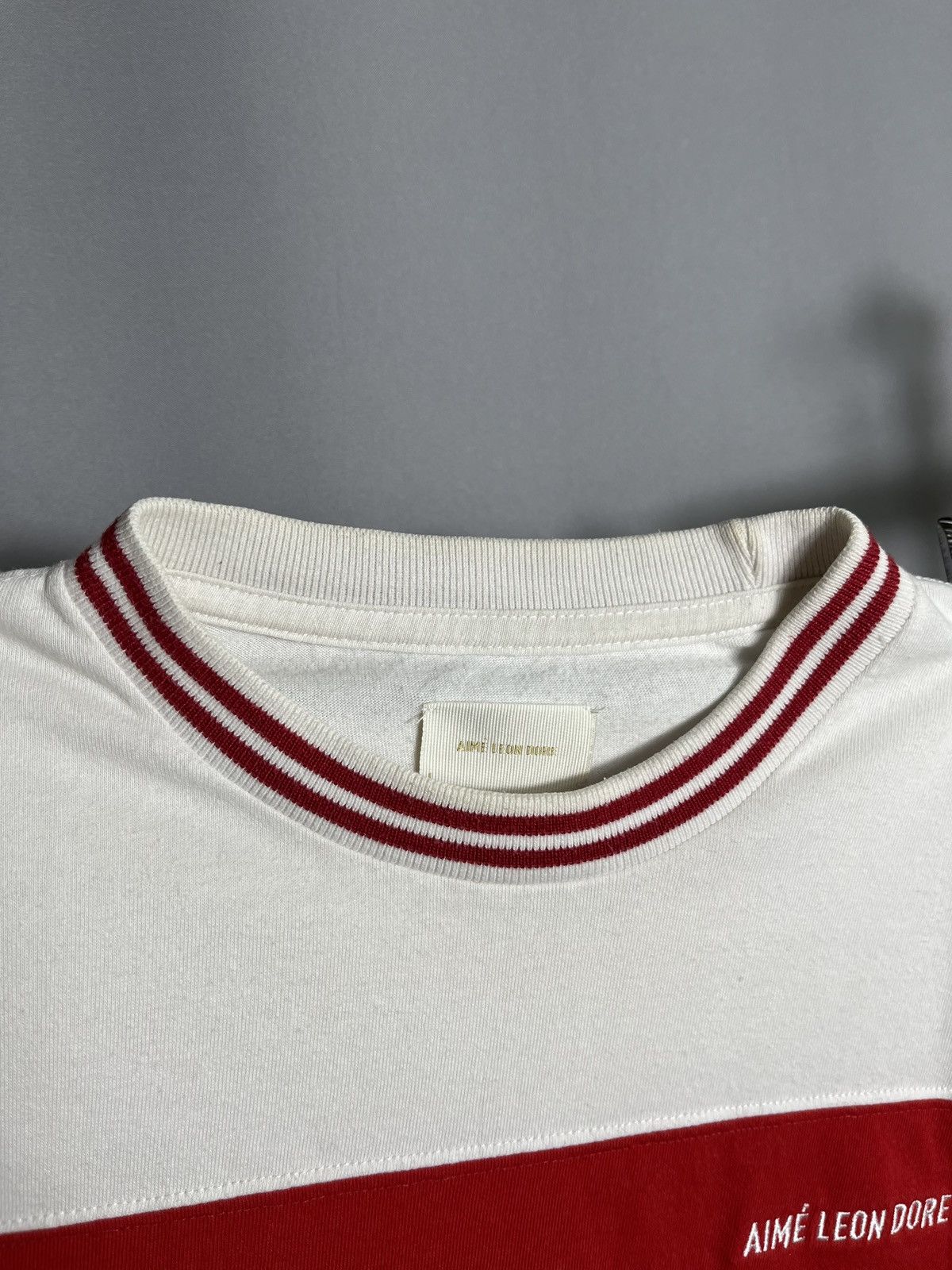 Aime Leon Dore Aime Leon Dore striped ribbed shirt mens cotton y2k casual Size US L / EU 52-54 / 3 - 7 Thumbnail