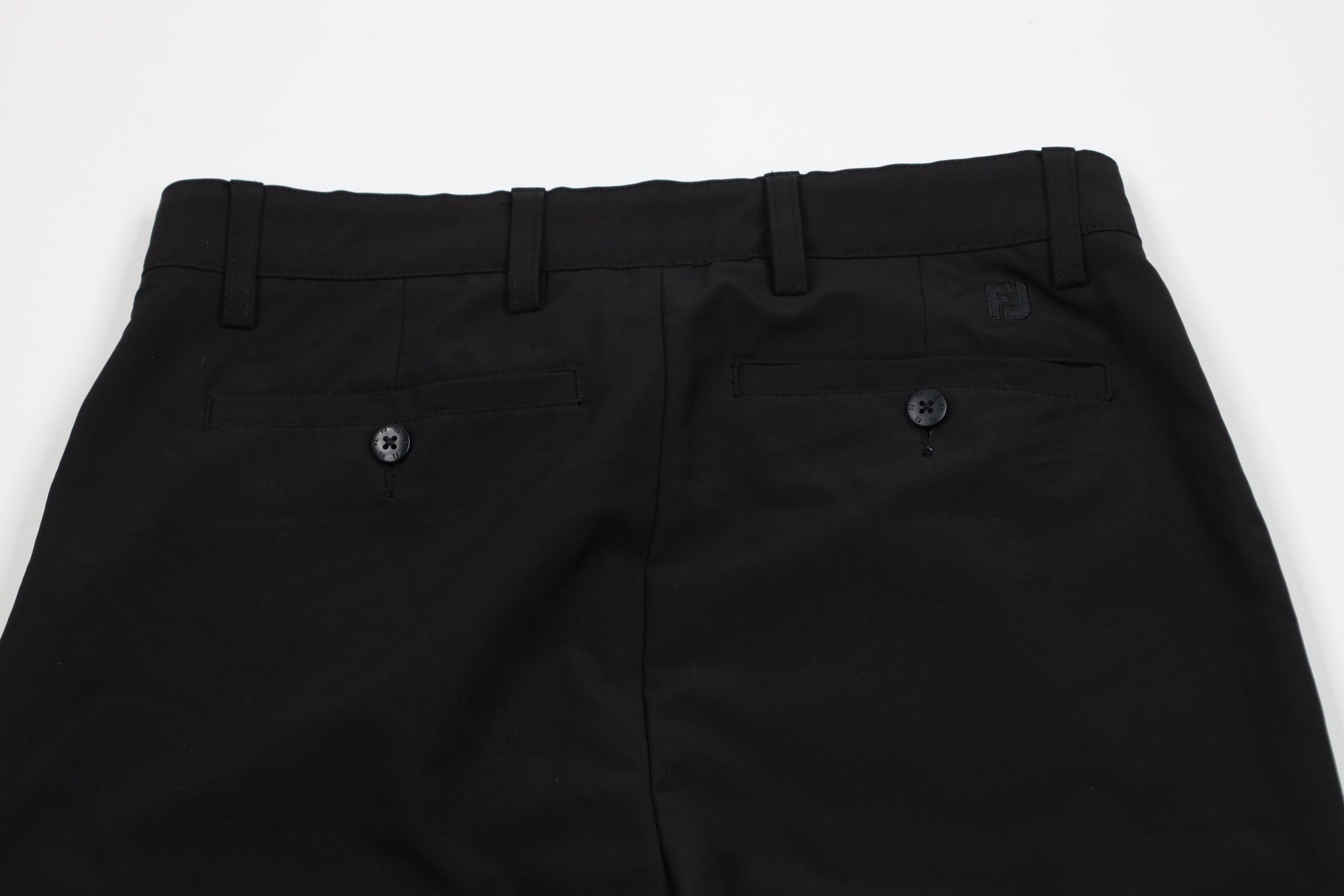 Footjoy × Vintage FootJoy Tech Flat Front Golfing Golf Chino Pants Black Size US 30 / EU 46 - 9 Thumbnail