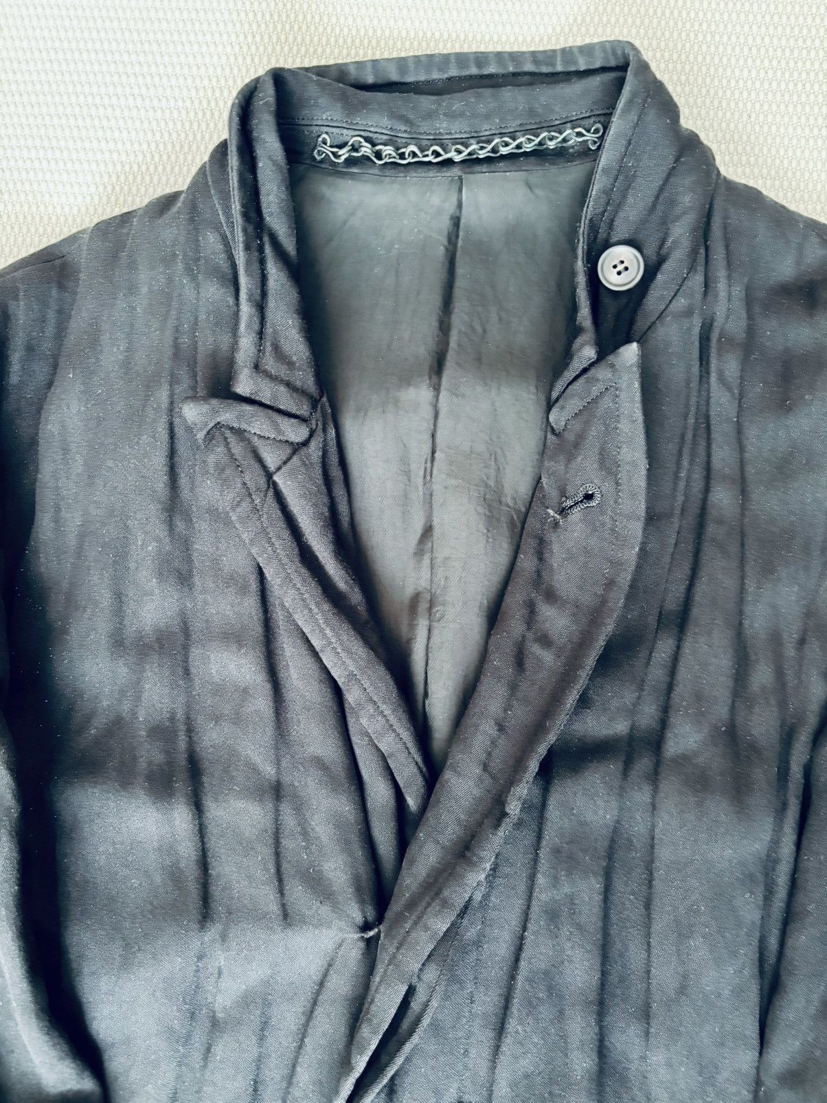Julius JULIUS AW07 “UNTITLED” Undulated Rayon Coat Size US S / EU 44-46 / 1 - 2 Thumbnail