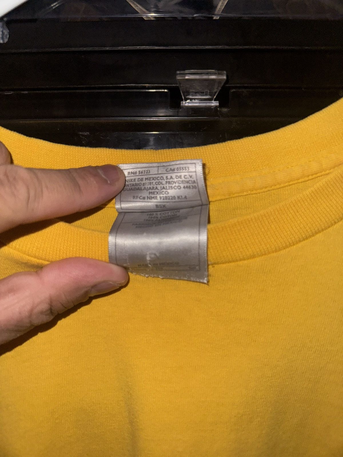 Nike Vintage Nike Logo Tee Size US XXL / EU 58 / 5 - 3 Thumbnail