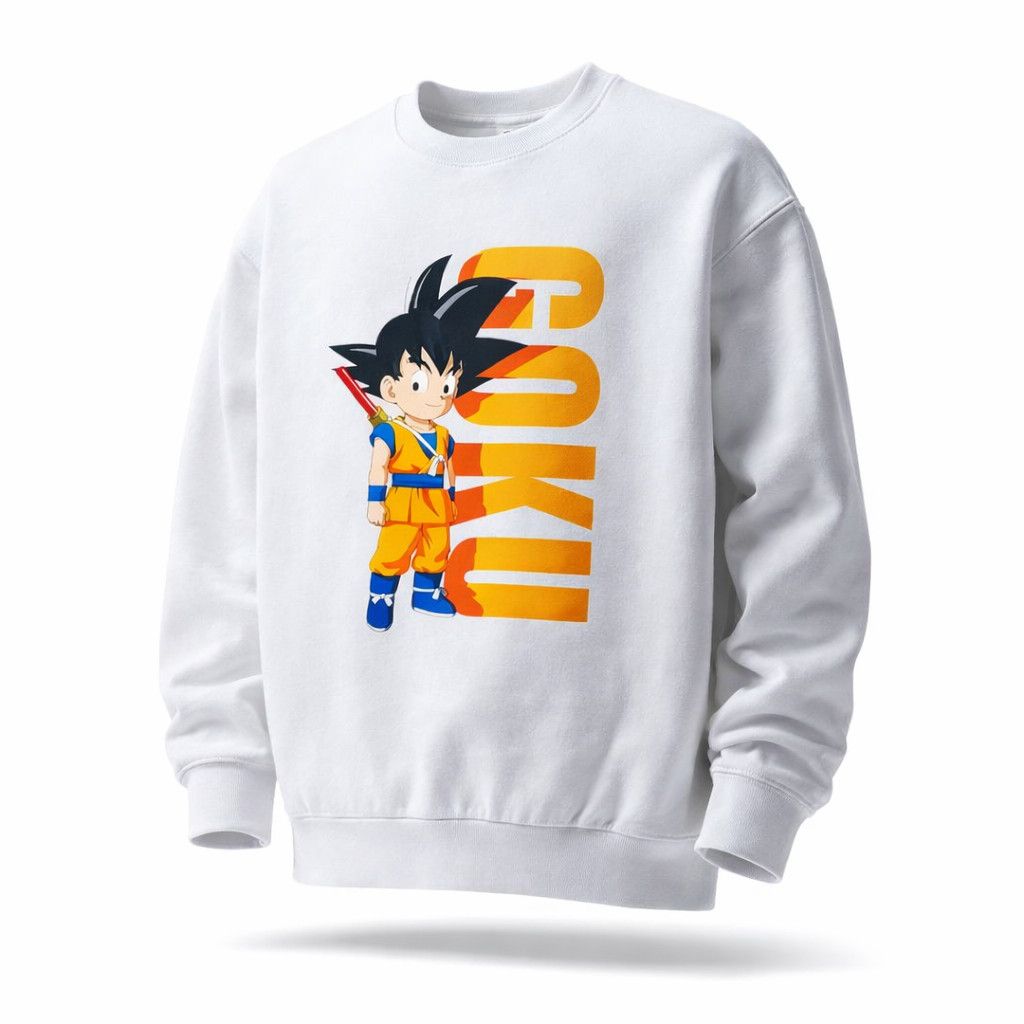 Japanese Brand Dragon Ballz Son Goku Sweatshirt ( L ) Size US L / EU 52-54 / 3 - 8 Thumbnail