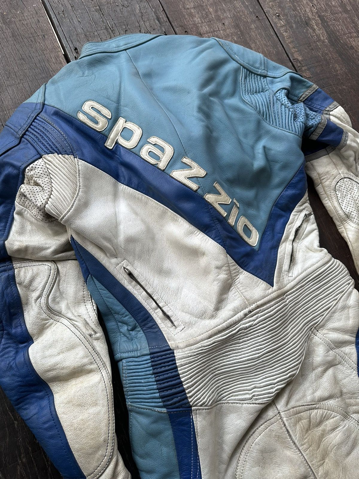 Japanese Brand Spazzio leather racing jacket Size US XS / EU 42 / 0 - 12 Thumbnail