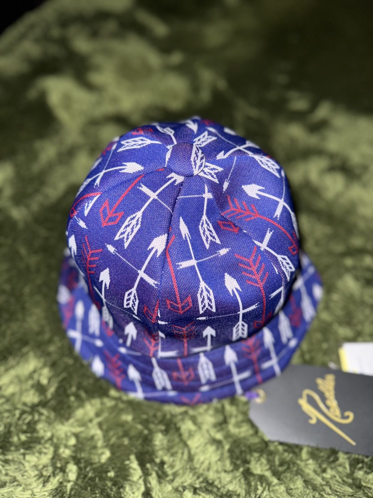Needles [M] Needles arrow pattern poly jacquard bermuda bucket hat Size ONE SIZE - 4 Thumbnail