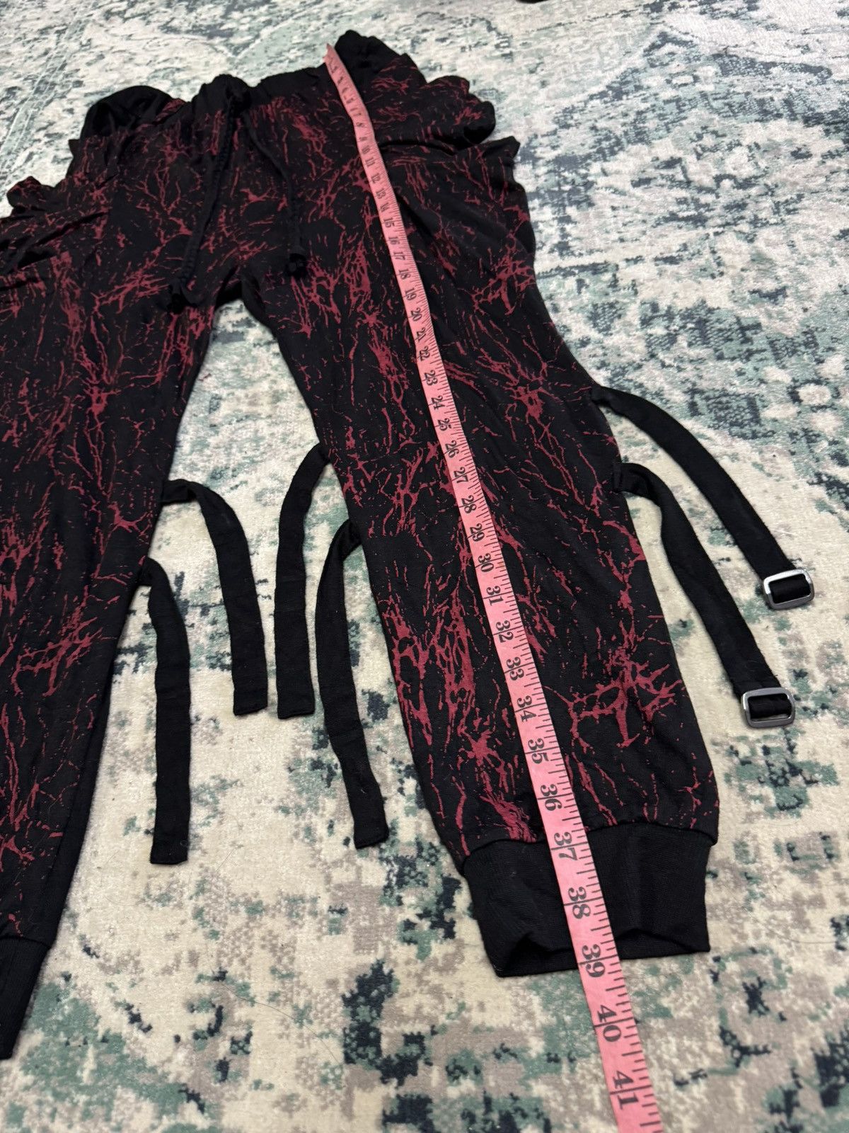 Japanese Brand SEXPOT REVENGE LOW CROTCH JOGGER PANTS Size US 31 - 3 Thumbnail