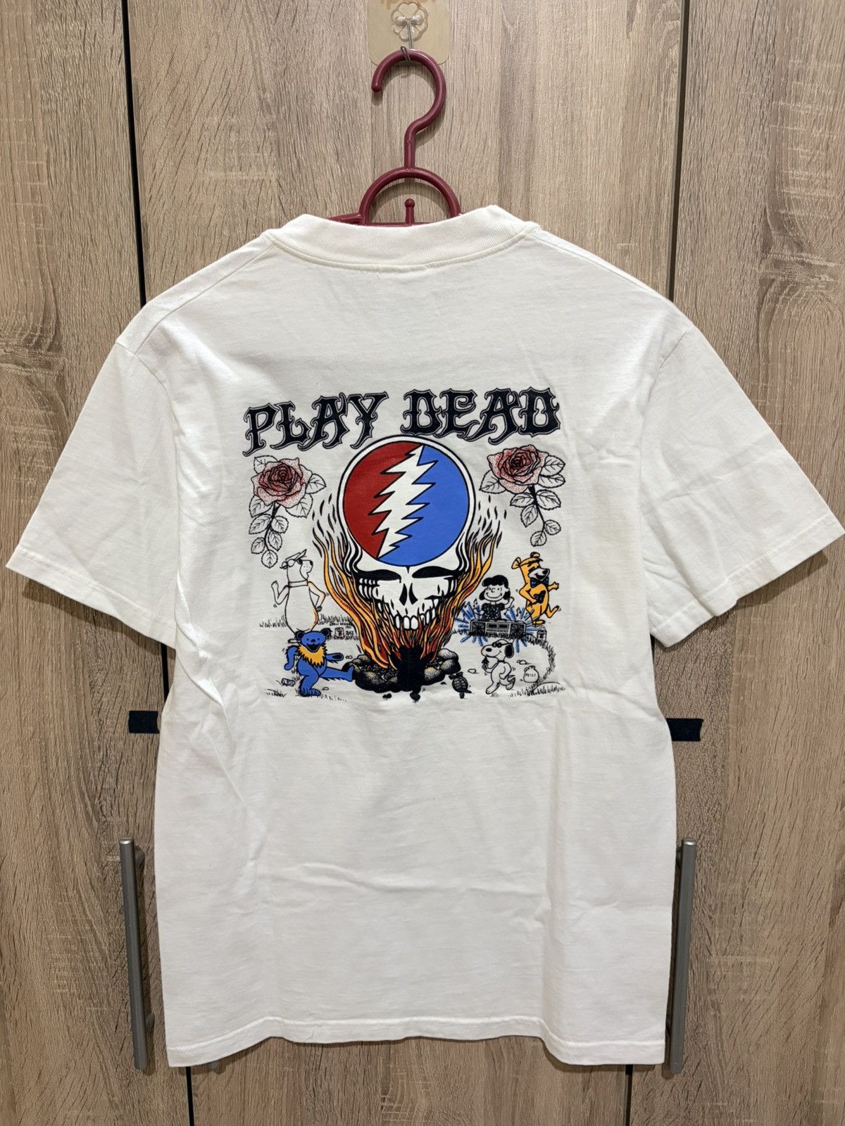 Band Tees Vintage 1991 Grateful Dead Snoopy Cartoon Size US S / EU 44-46 / 1 - 1 Thumbnail