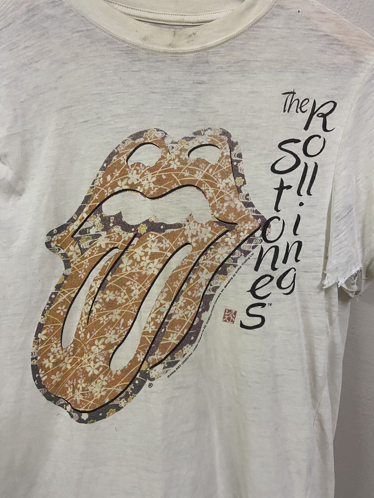 Band Tees × Japanese Brand × The Rolling Stones ‼️RARE‼️THE ROLLING STONES 🔥 Size US M / EU 48-50 / 2 - 3 Thumbnail