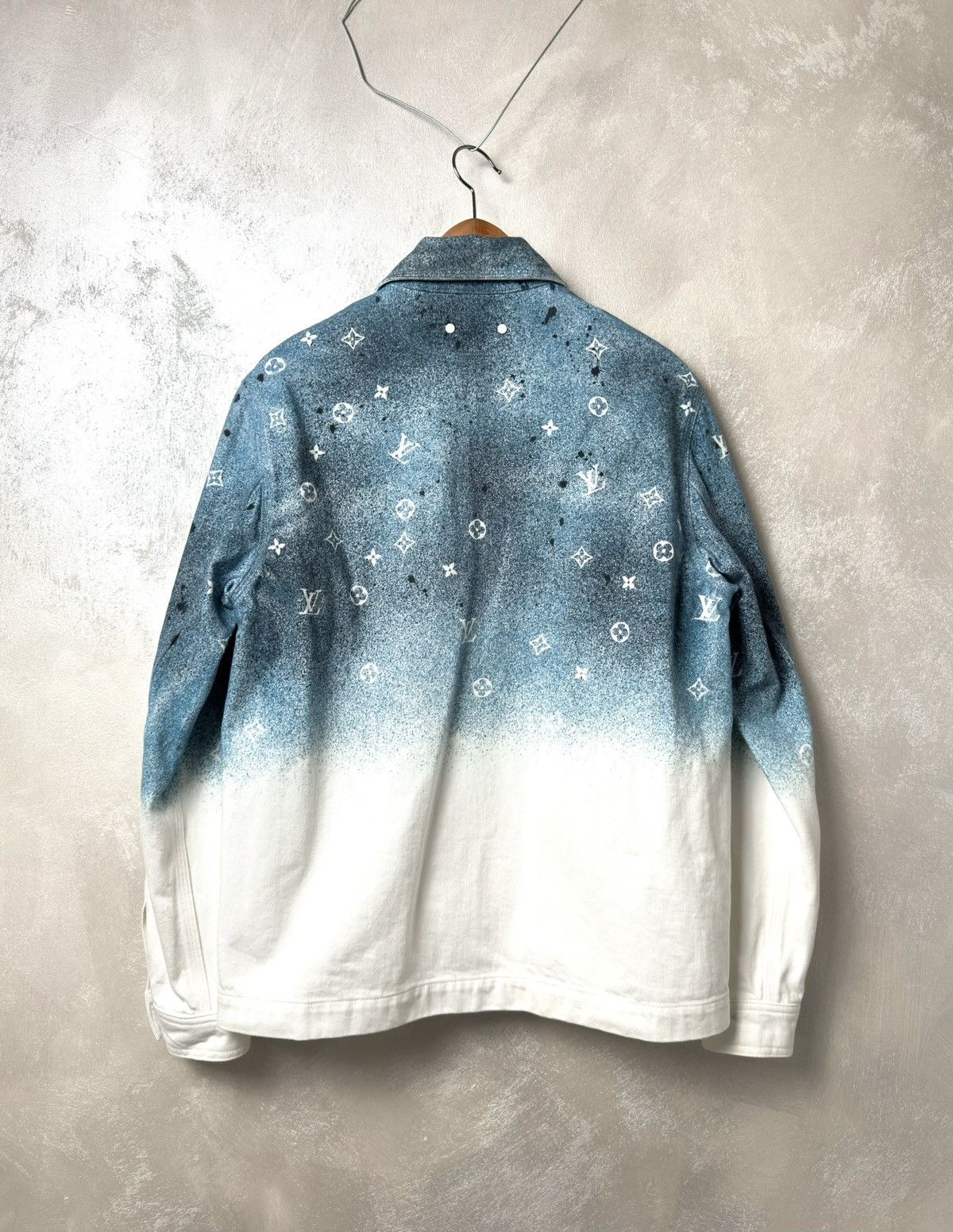 Louis Vuitton Louis Vuitton Monogram Gradient Denim Jacket Size US XS / EU 42 / 0 - 6 Thumbnail