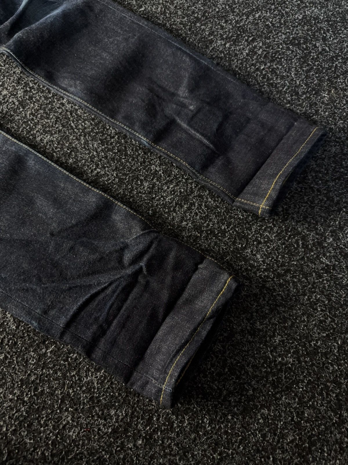 Edwin 00 Vintage Edwin Japan Selvedge Raw Denim Jeans Size US 30 / EU 46 - 4 Thumbnail
