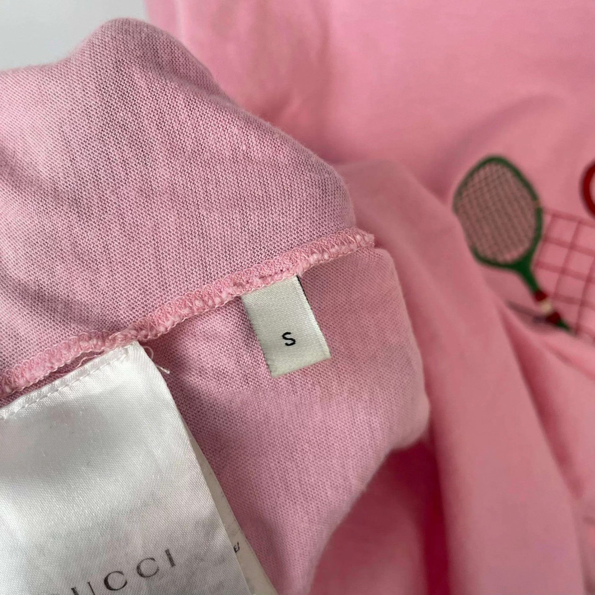 Gucci Gucci Pink Short-Sleeve Tee Size S / US 4 / IT 40 - 5 Thumbnail