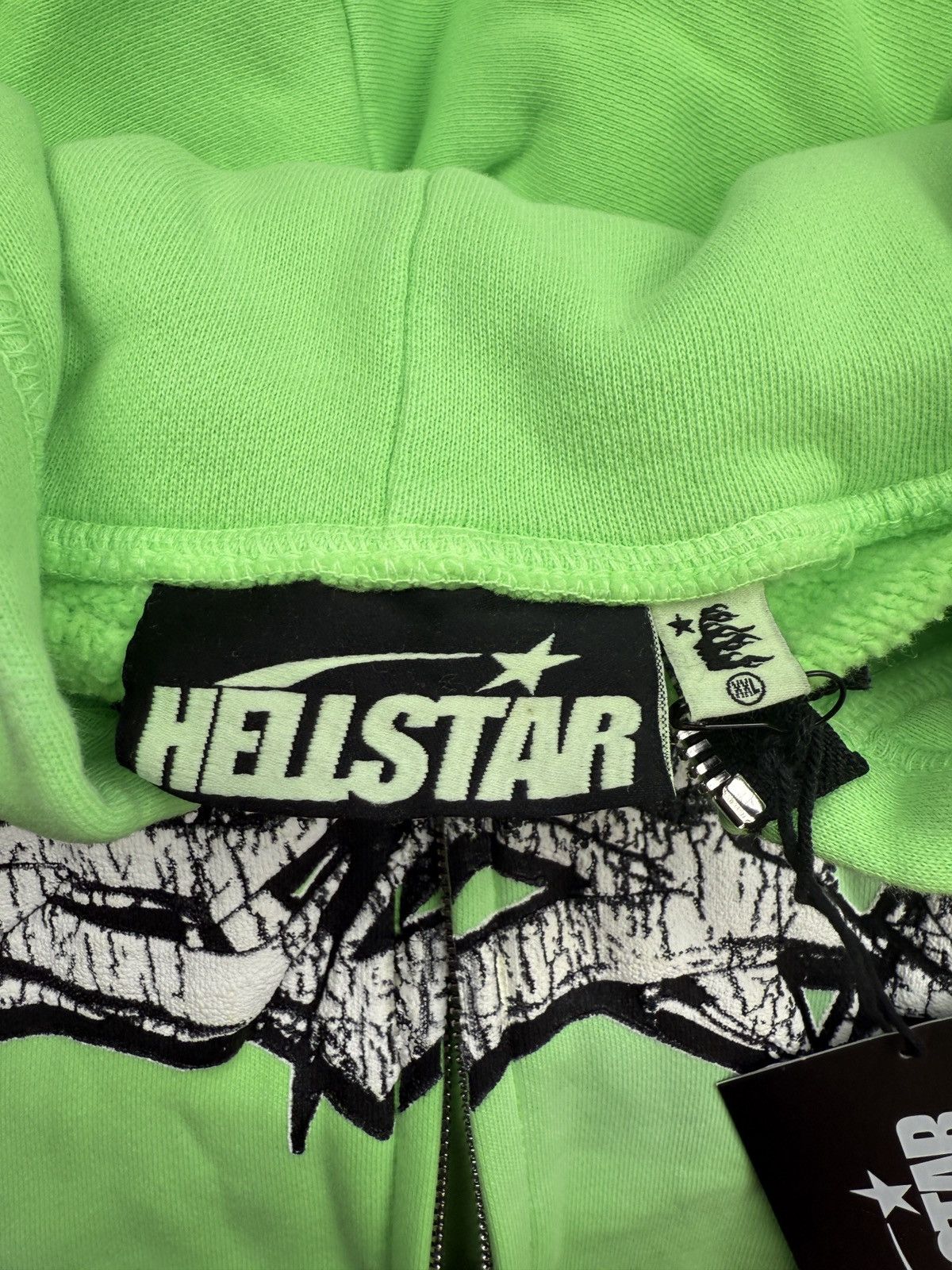 HELLSTAR Hellstar Graffiti Zip Up Hoodie Size US XXL / EU 58 / 5 - 6 Thumbnail