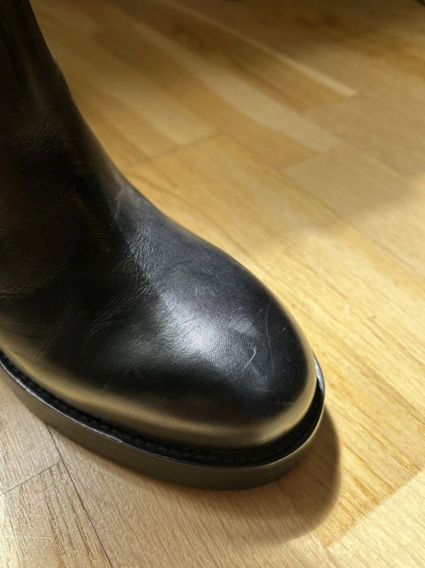 Ann Demeulemeester Beautiful leather calf height boots Size US 11 / IT 41 - 5 Thumbnail