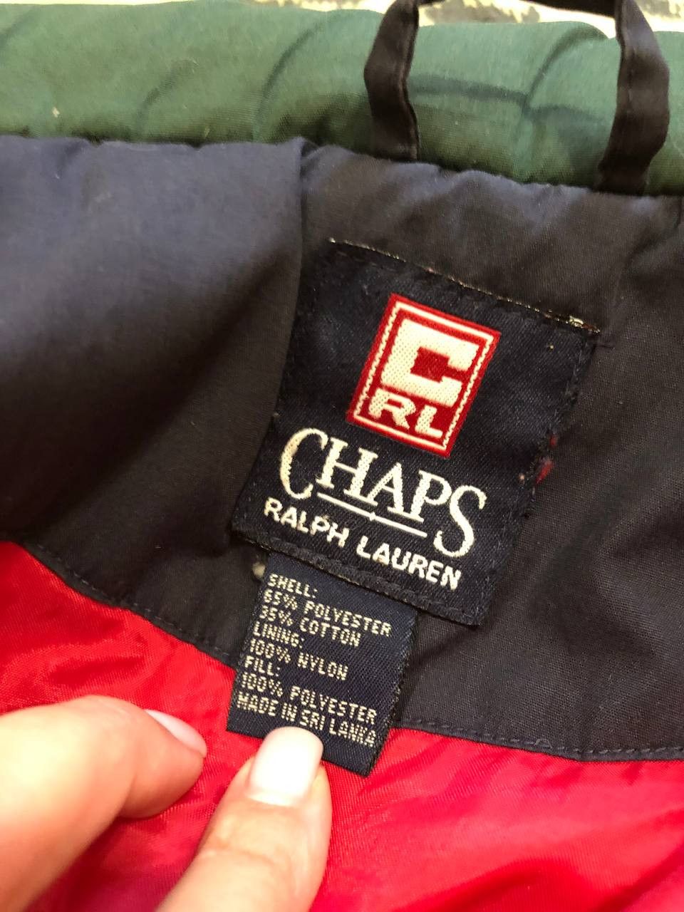 Chaps Ralph Lauren Vintage CHAPS Polo RALPH LAUREN Light Nylon Jacket Size US XL / EU 56 / 4 - 2 Thumbnail