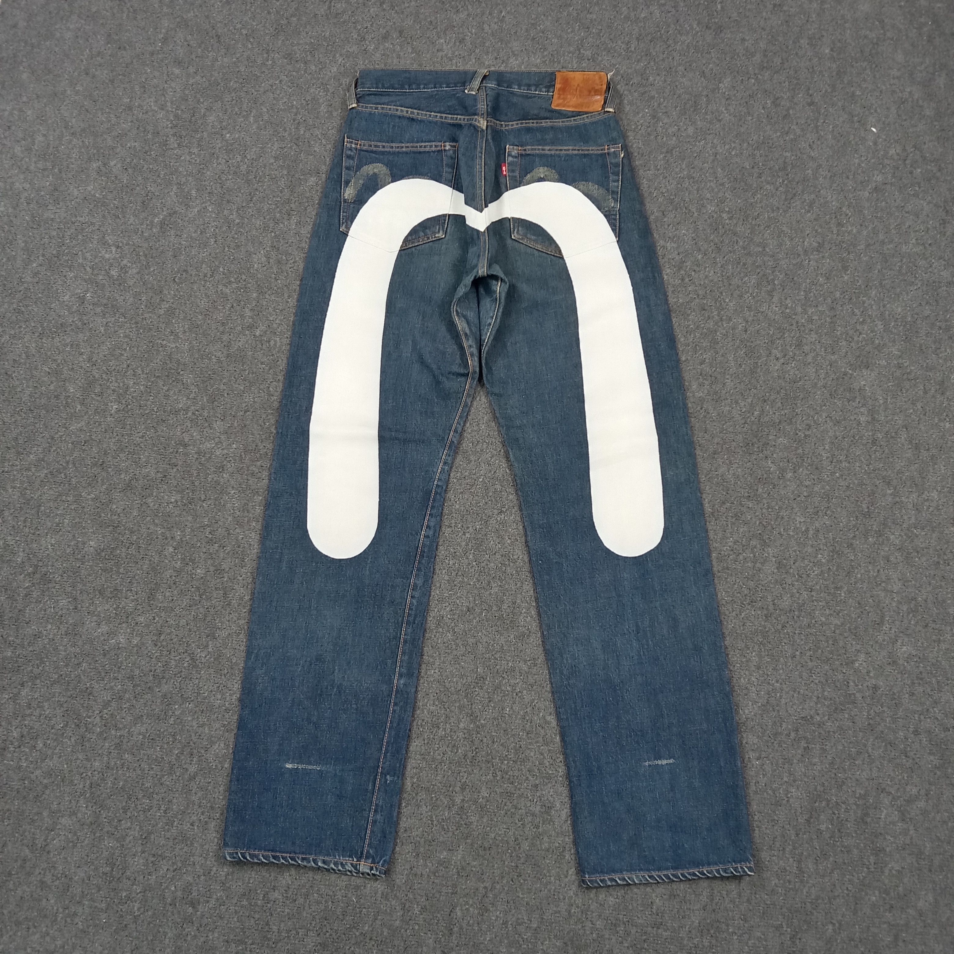 Evisu EVIS Japanese Selvedge Custom Diacock Jeans C280N32 Size US 29 - 1 Thumbnail