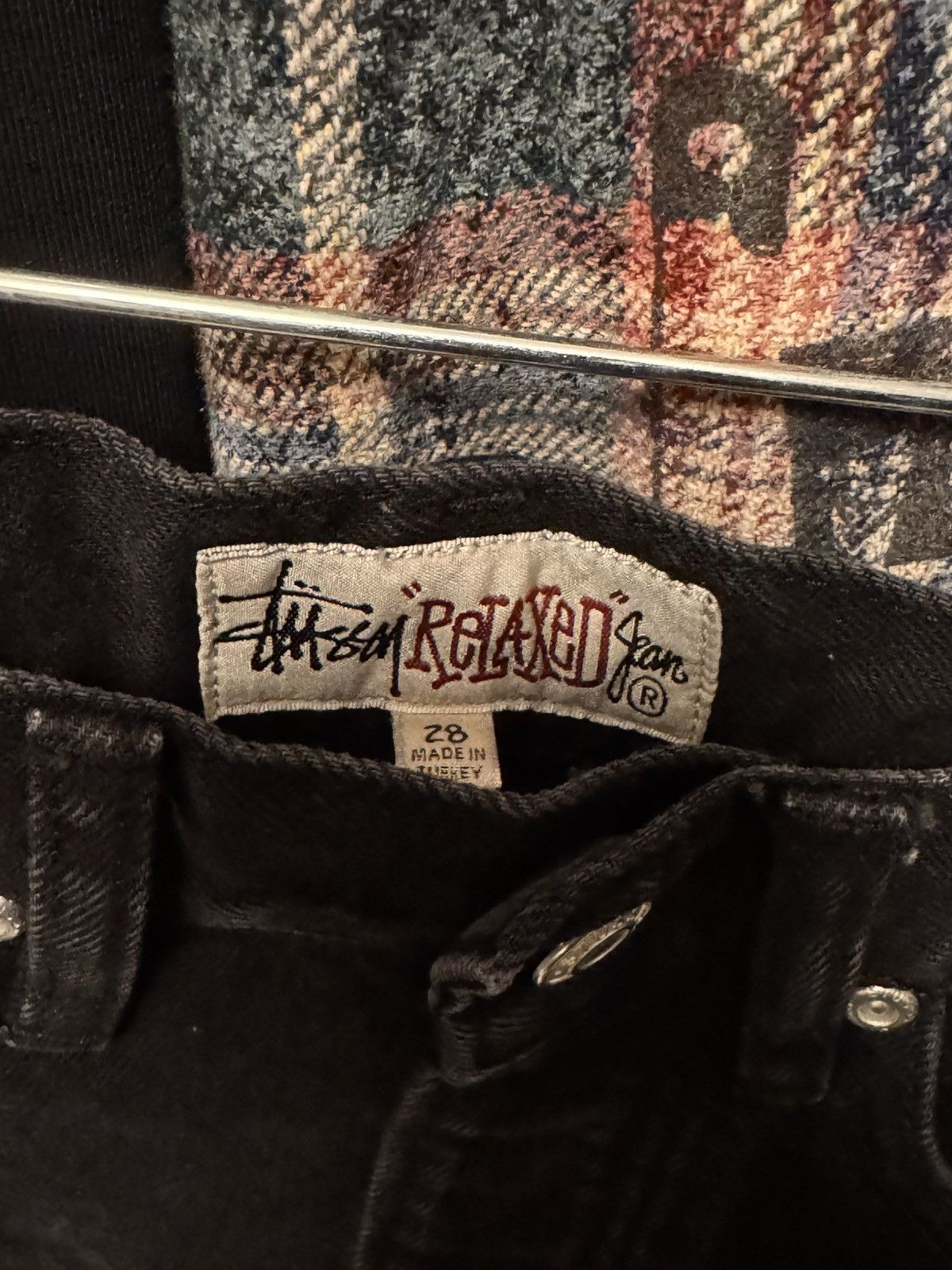 Stussy New stussy “relaxed” loose fit baggy jeans Size US 28 / EU 44 - 4 Thumbnail