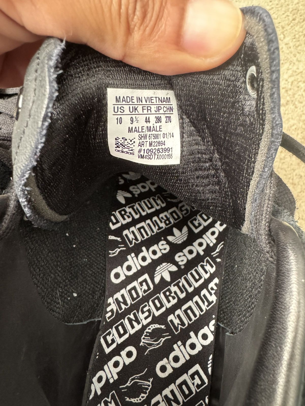 Adidas × Neighborhood × Undefeated Adidas Consortium x Undftd x Neighborhood Size US 10.5 / EU 43-44 - 6 Thumbnail