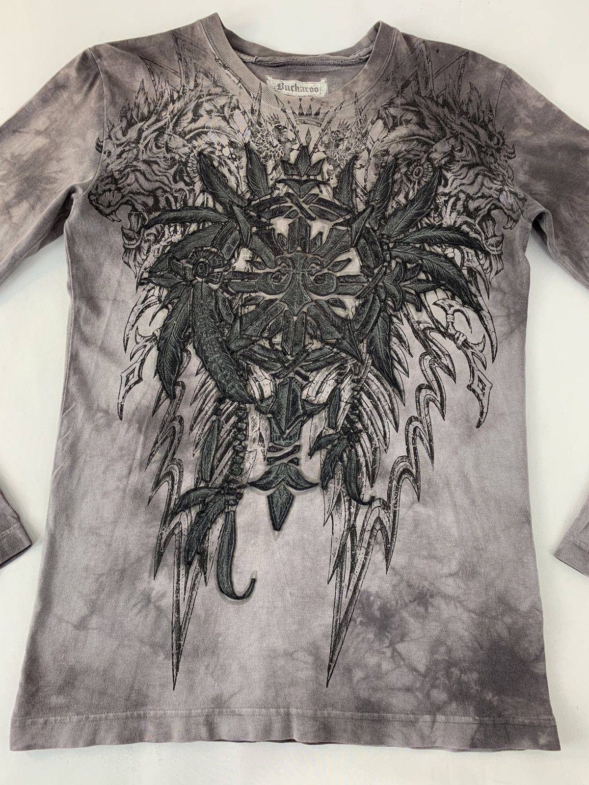 BUCKAROO Buckaroo USA Design Thermal Printed Longsleeve Tee Size M / US 6-8 / IT 42-44 - 3 Thumbnail