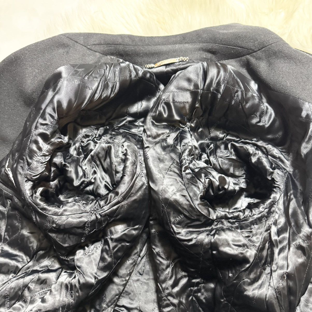 Dolce & Gabbana Dolce & Gabbana runway W-ZIP Melton peacoat black 46 Size US S / EU 44-46 / 1 - 14 Thumbnail