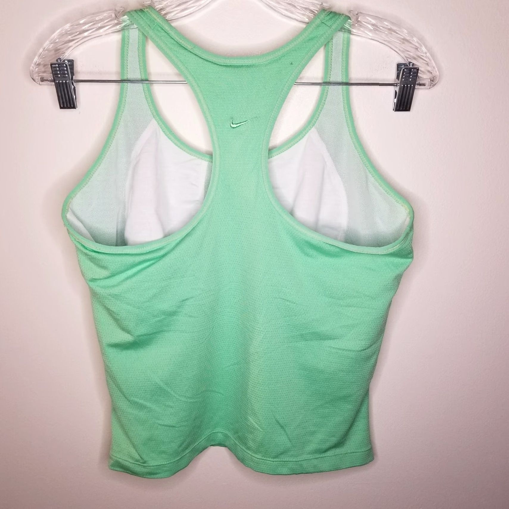 Nike Nike Dri-Fit Tank Womens XL Green Running Activewear Tank Top Size XL / US 12-14 / IT 48-50 - 3 Thumbnail