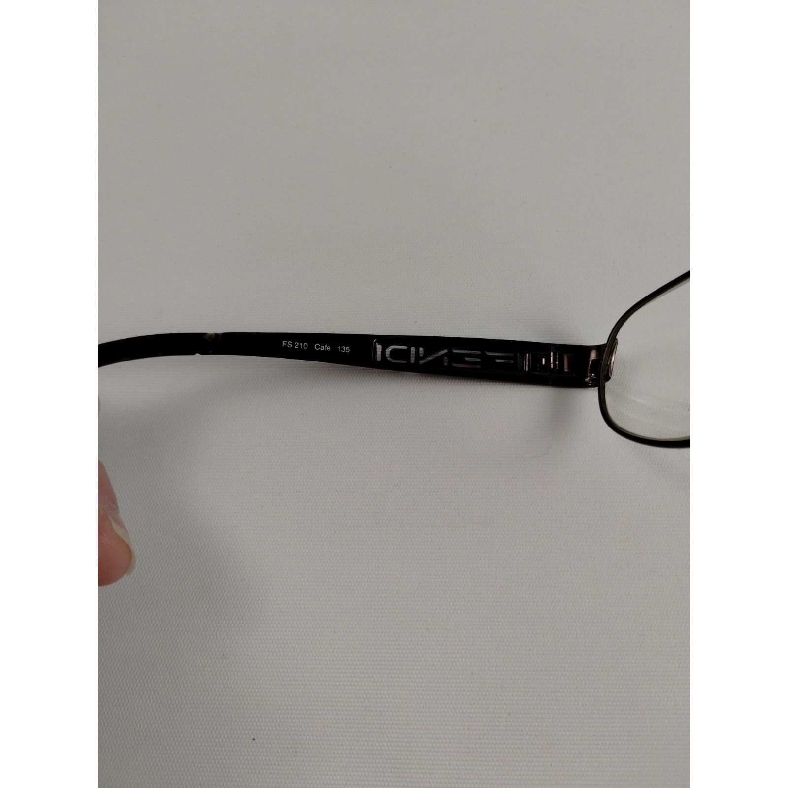 Fendi Fendi Women Blk Eyeglass Frames FS 210 Metal Interior Damage Size ONE SIZE - 7 Thumbnail